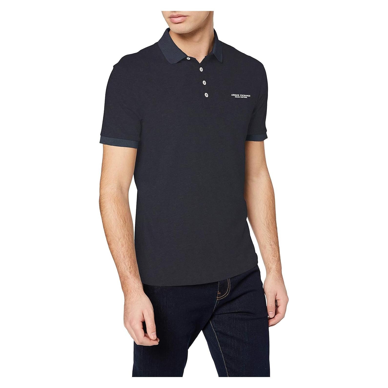 Polo Jersey Algodón A|X ARMANI EXCHANGE Marino M
