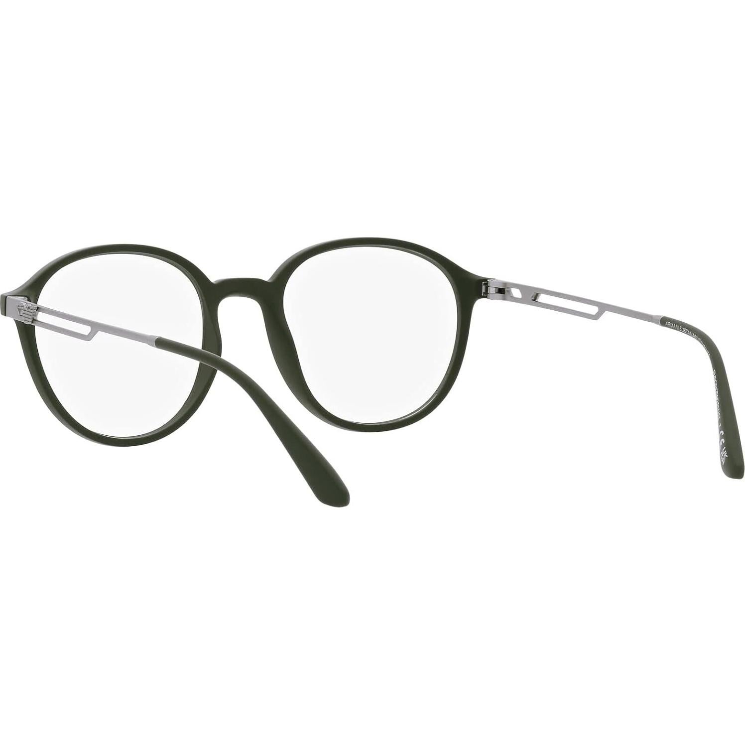 Gafas de sol redondas Emporio Armani EA3225F Verde mate