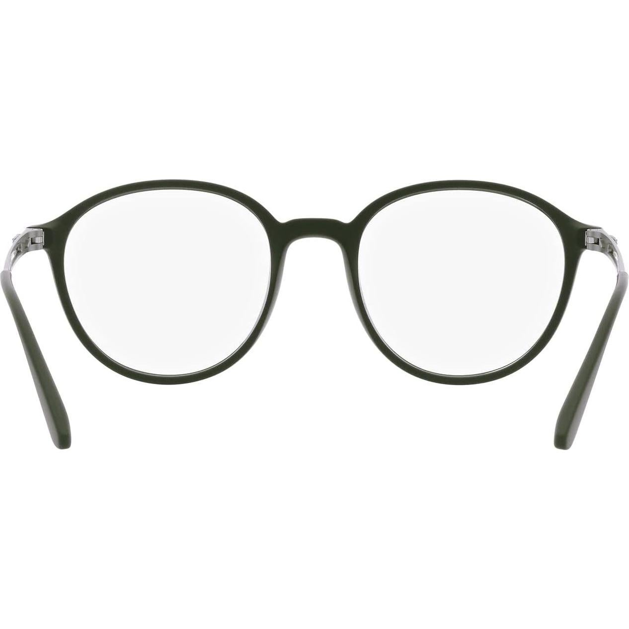 Gafas de sol redondas Emporio Armani EA3225F Verde mate