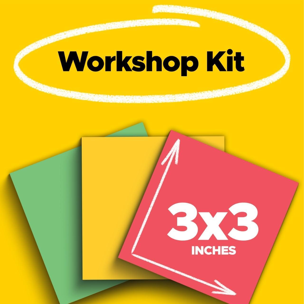 Notas Adhesivas Super Pegajosas Post-it 7.62x7.62 cm 24 Paquetes