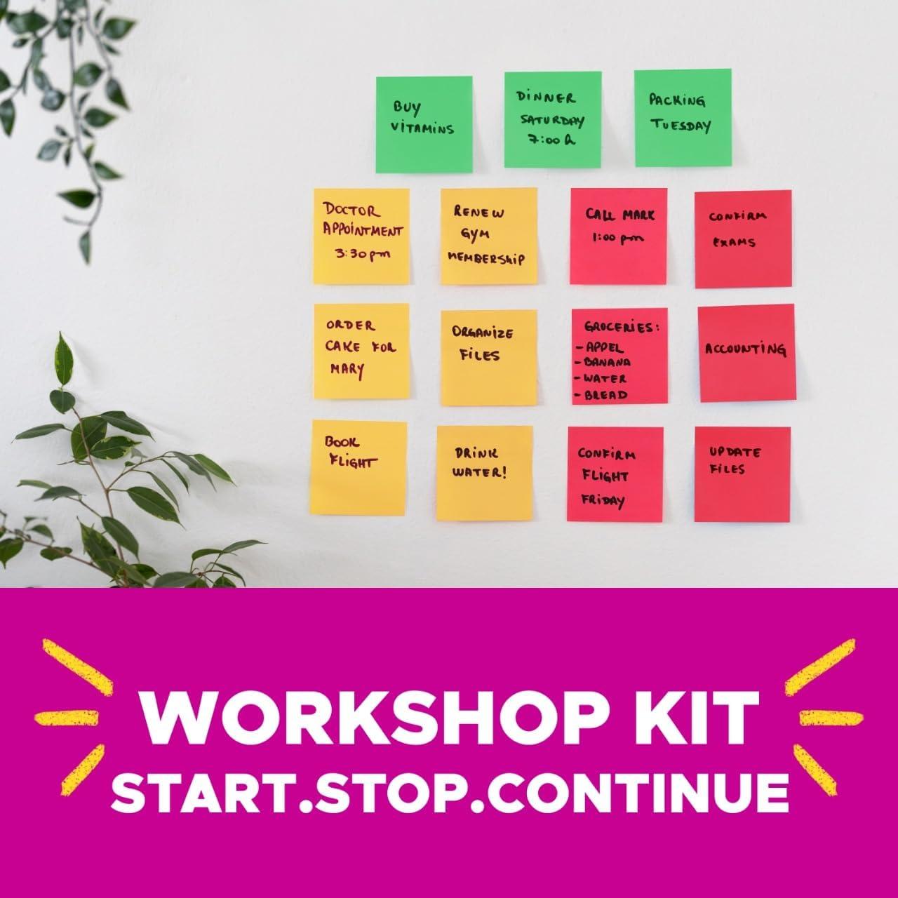 Notas Adhesivas Super Pegajosas Post-it 7.62x7.62 cm 24 Paquetes