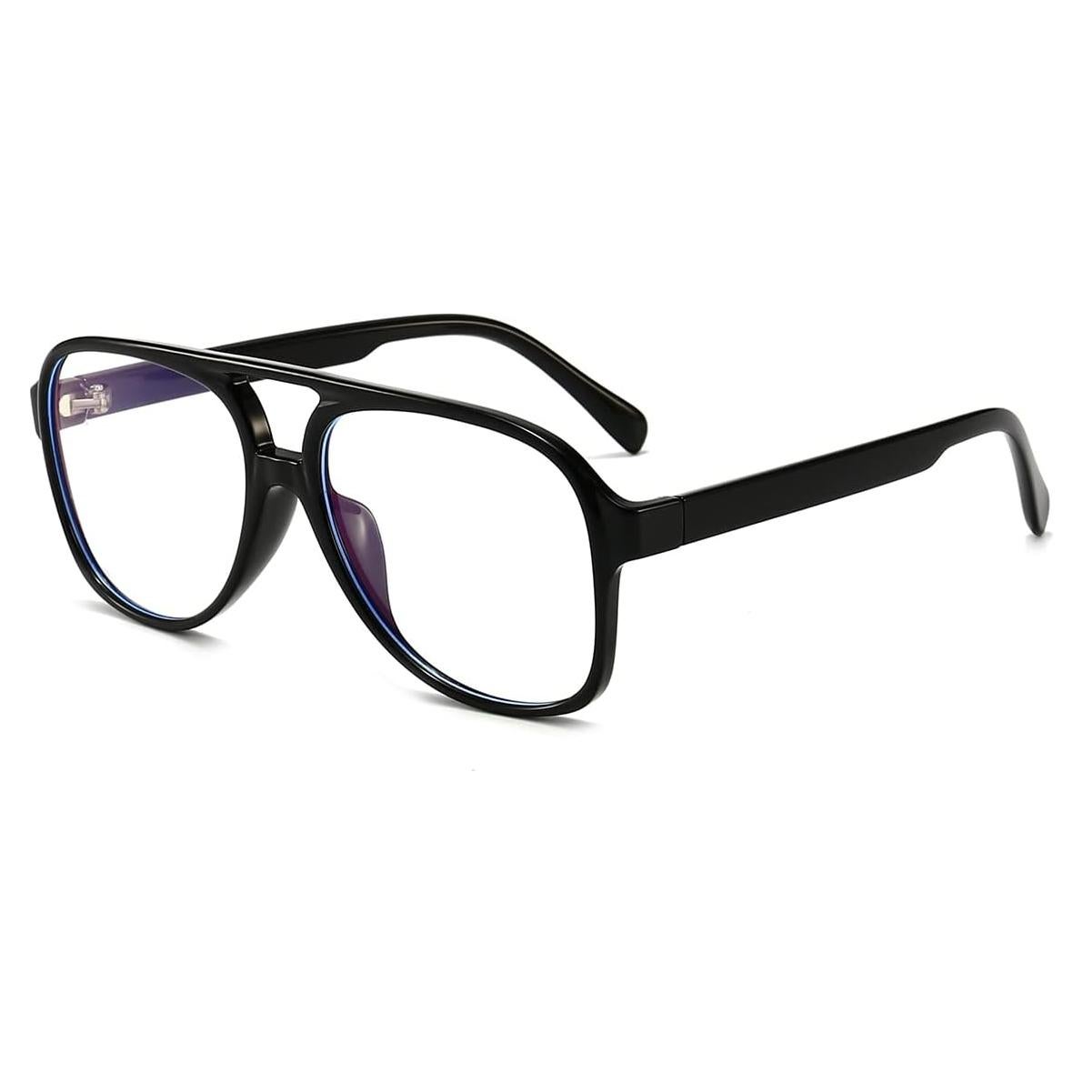 Gafas Aviador JOVAKIT Unisex Lentes Claros 58mm