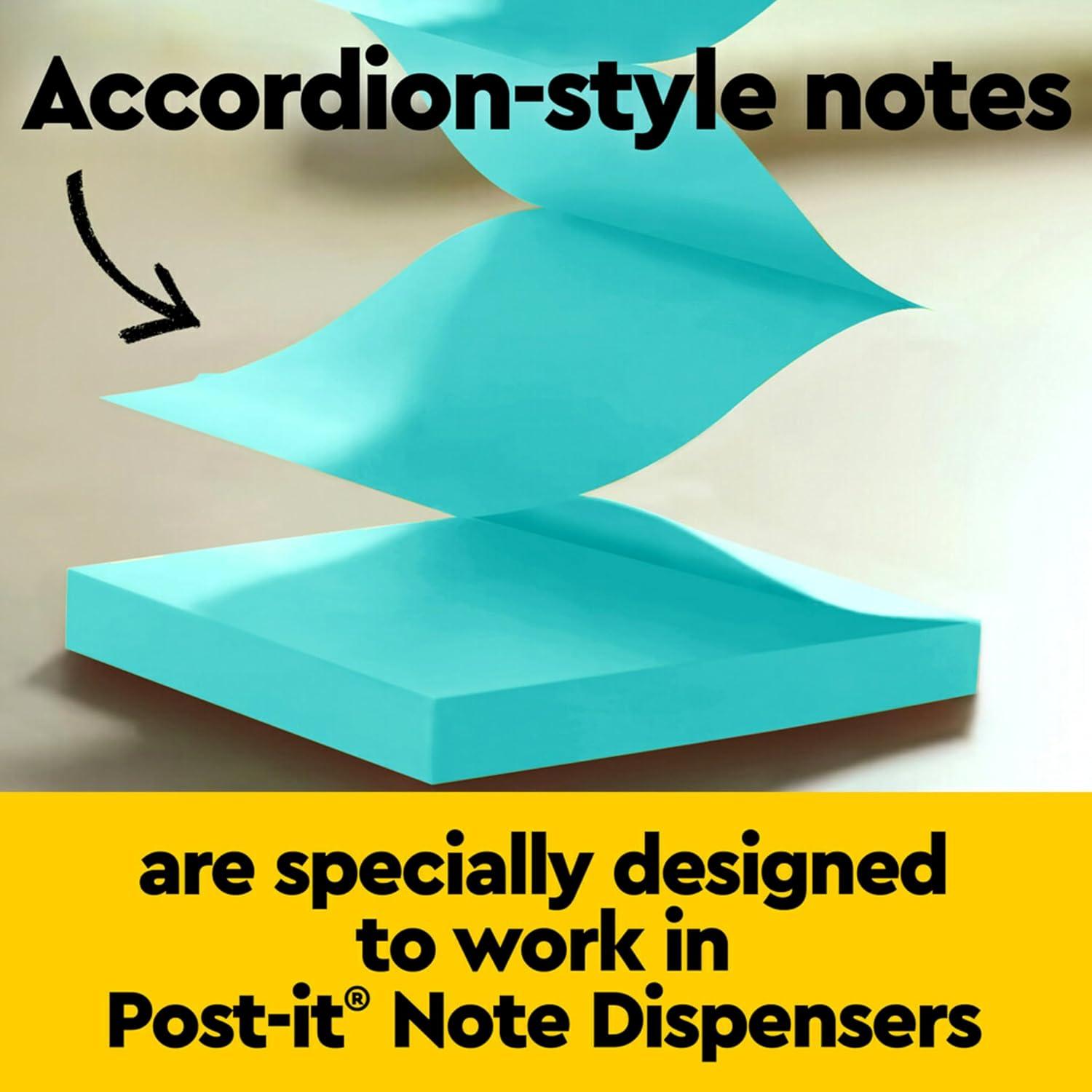 Notas adhesivas Post-it Poptimista 7.6x7.6 cm 12 blocs