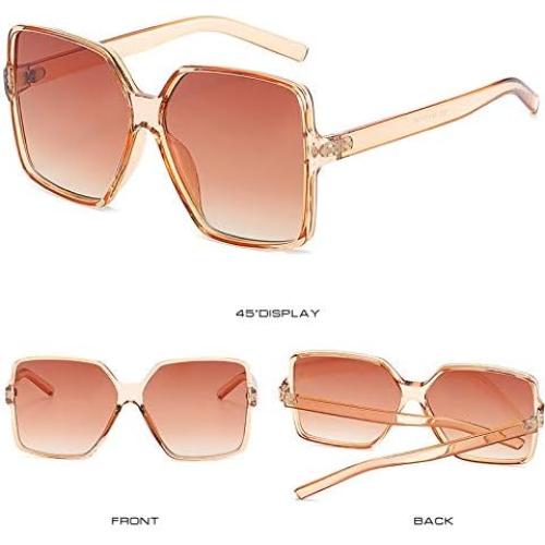 Gafas de sol cuadradas Dollger UV 100% para mujeres y hombres