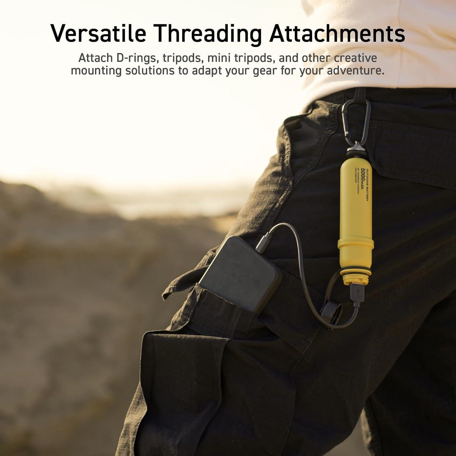 Cargador Portátil ELECOM NESTOUT 5000mAh USB-C Impermeable