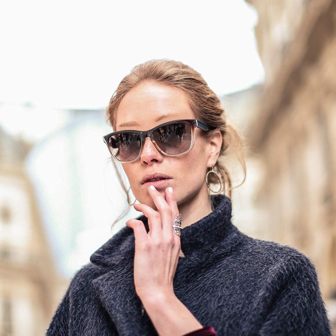 Gafas de sol polarizadas MEETSUN unisex retro 54mm 49mm