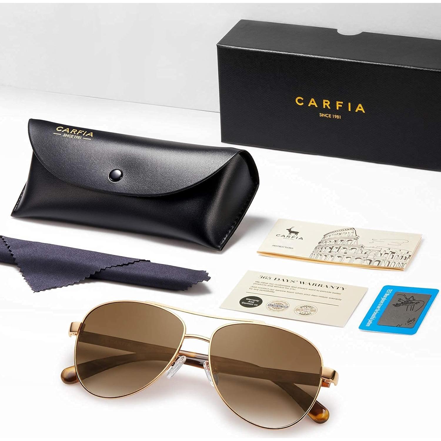 Gafas de sol polarizadas Carfia CA3216 para mujeres 58mm