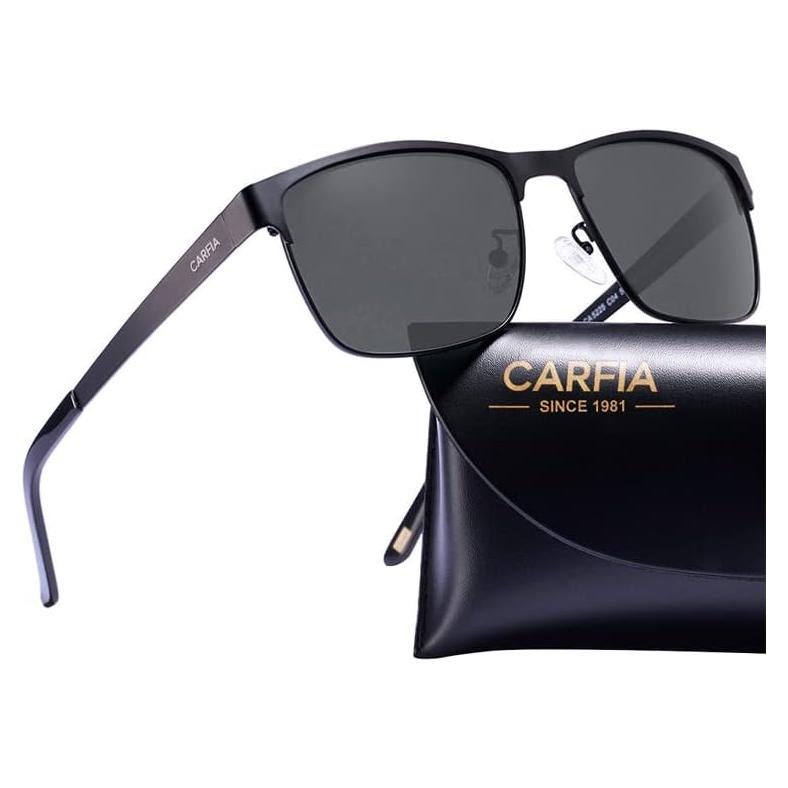 Gafas de sol CARFIA metálicas polarizadas UV400 para hombres