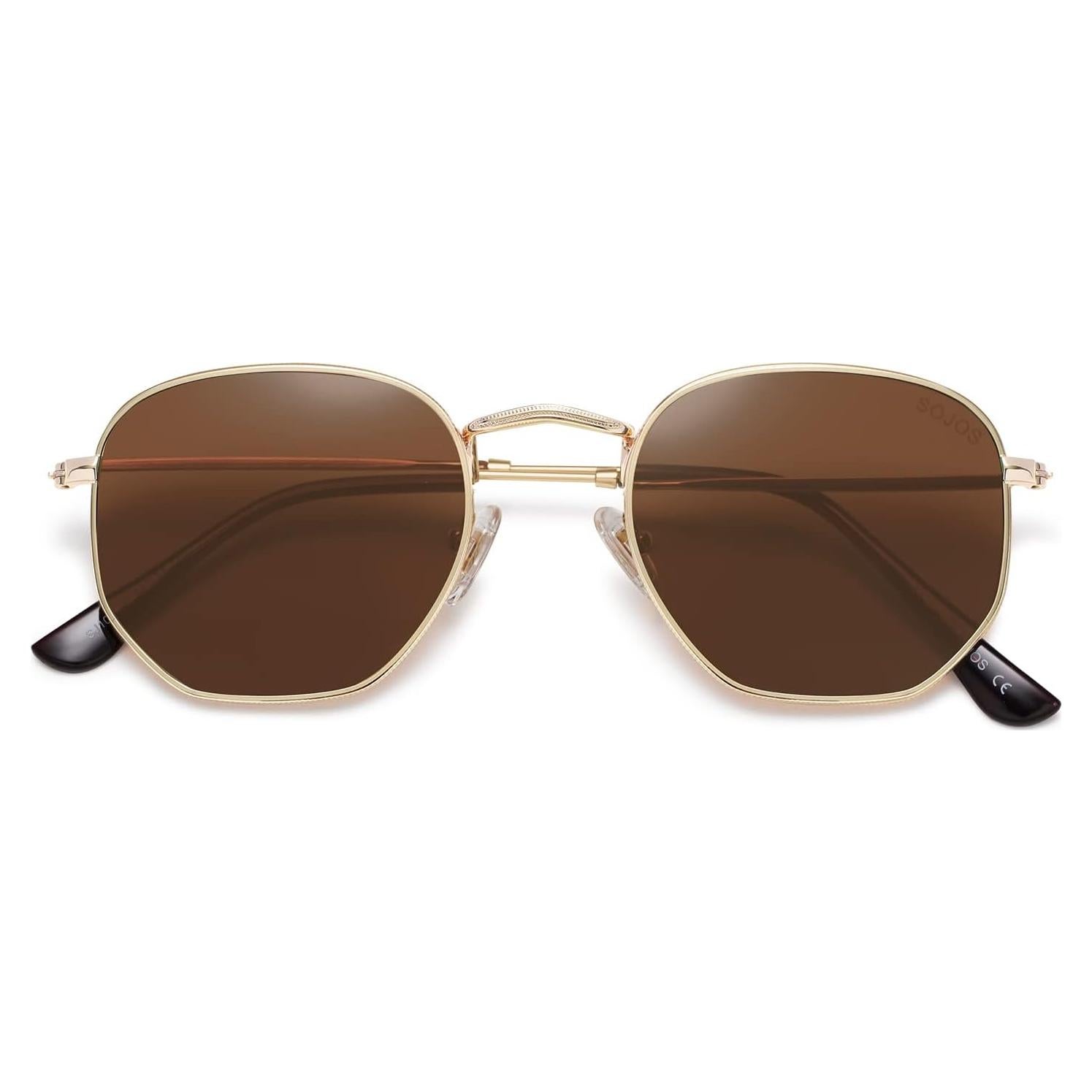 Gafas de sol polarizadas SOJOS SJ1072 marrón 52mm