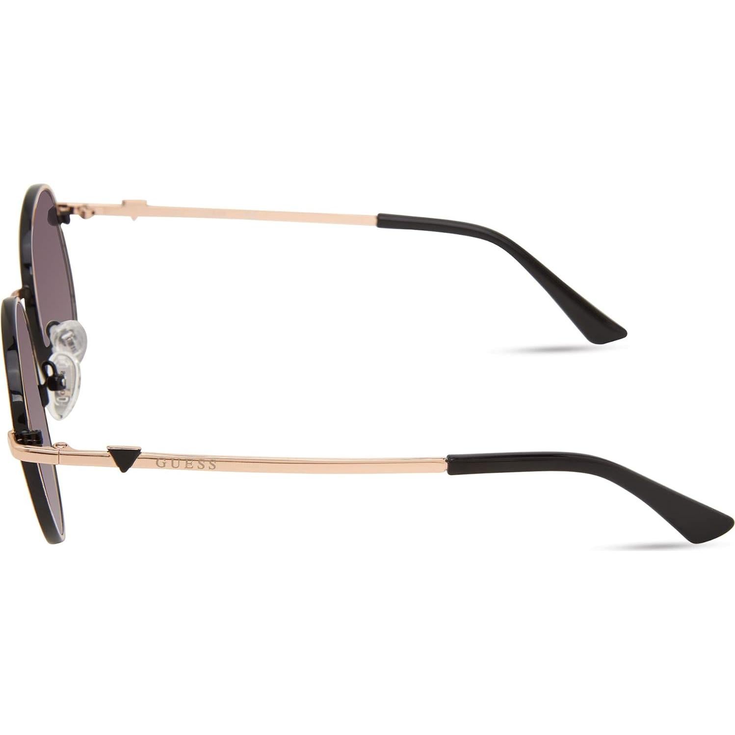 Gafas de Sol Redondas Guess Doradas con Lentes Degradados