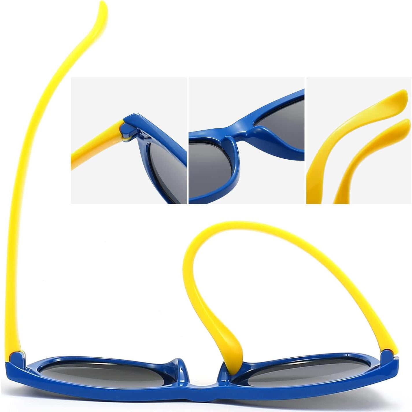 Paquete de 3 Gafas de Sol Polarizadas FANNYGO Niñas