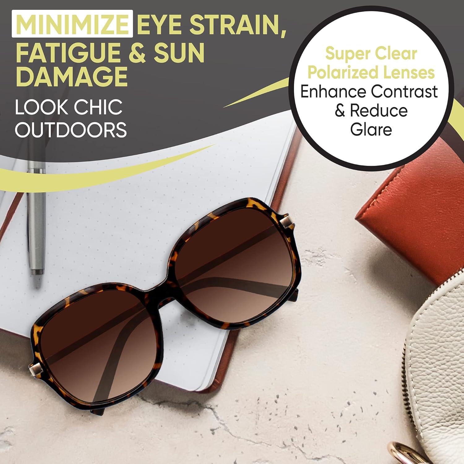 Gafas de sol polarizadas Yogo Vision para mujeres elegantes UV400