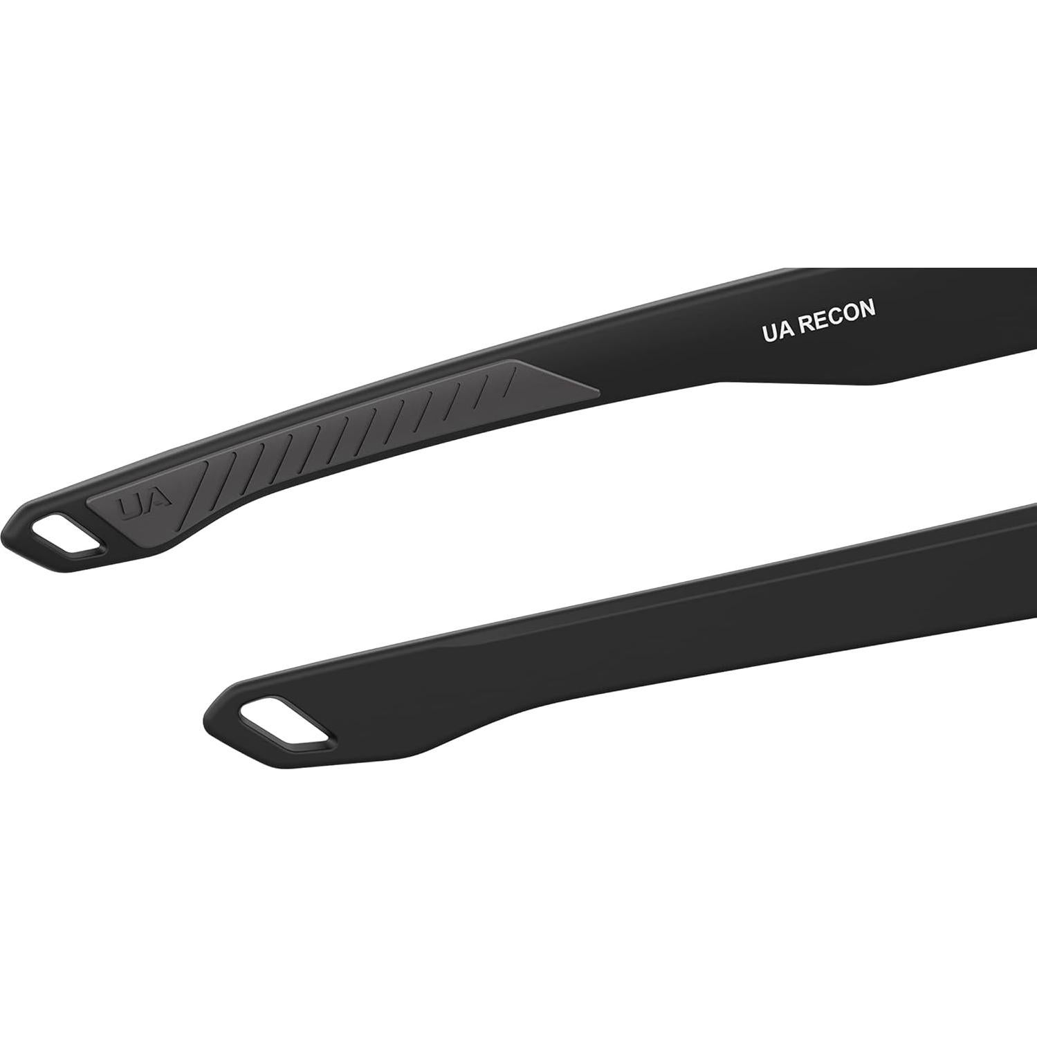 Gafas de sol cuadradas Under Armour UA Recon 64mm negras