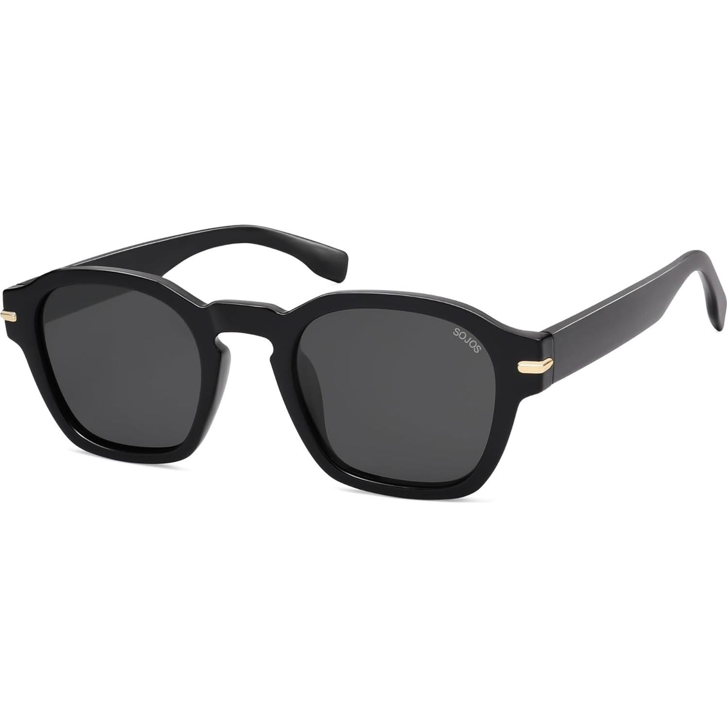Gafas de sol polarizadas SOJOS SJ2382 unisex estilo retro