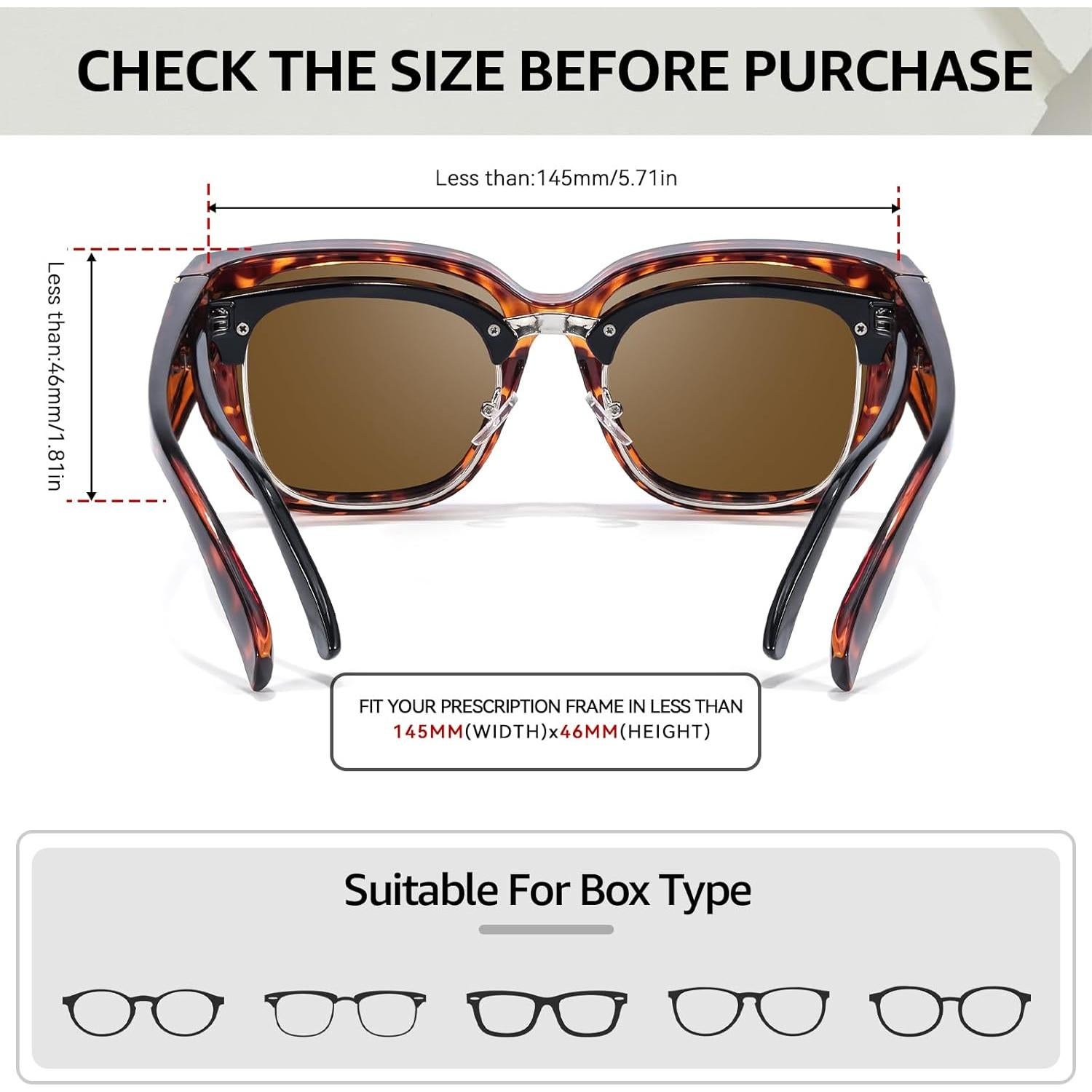 Gafas de sol polarizadas TJUTR con rhinestones para mujer