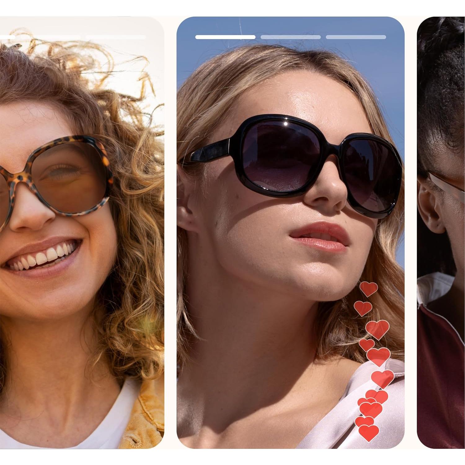 Gafas de Sol Polarizadas Miyya Bug Eye Oversized UV400