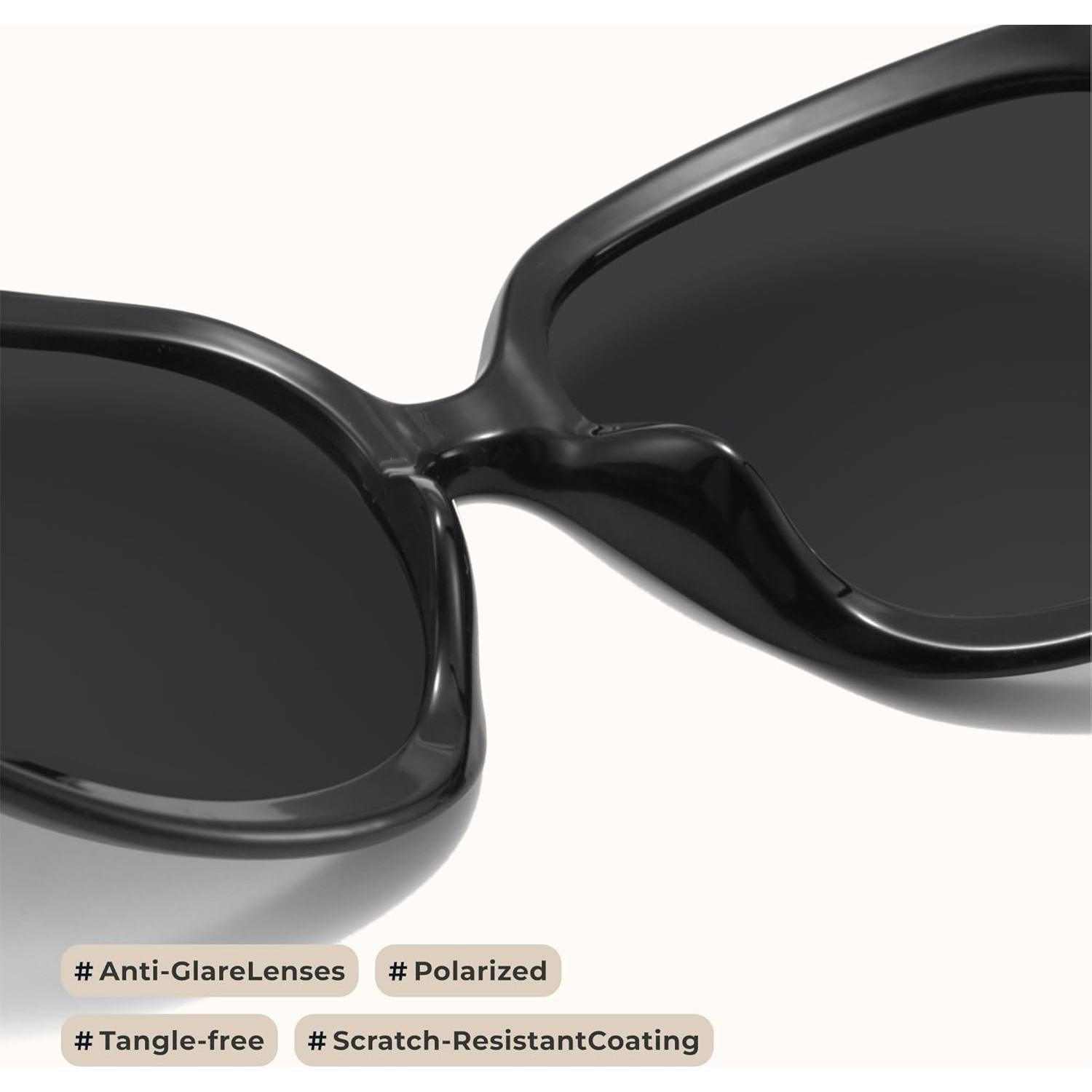 Gafas de Sol Polarizadas Miyya Bug Eye Oversized UV400