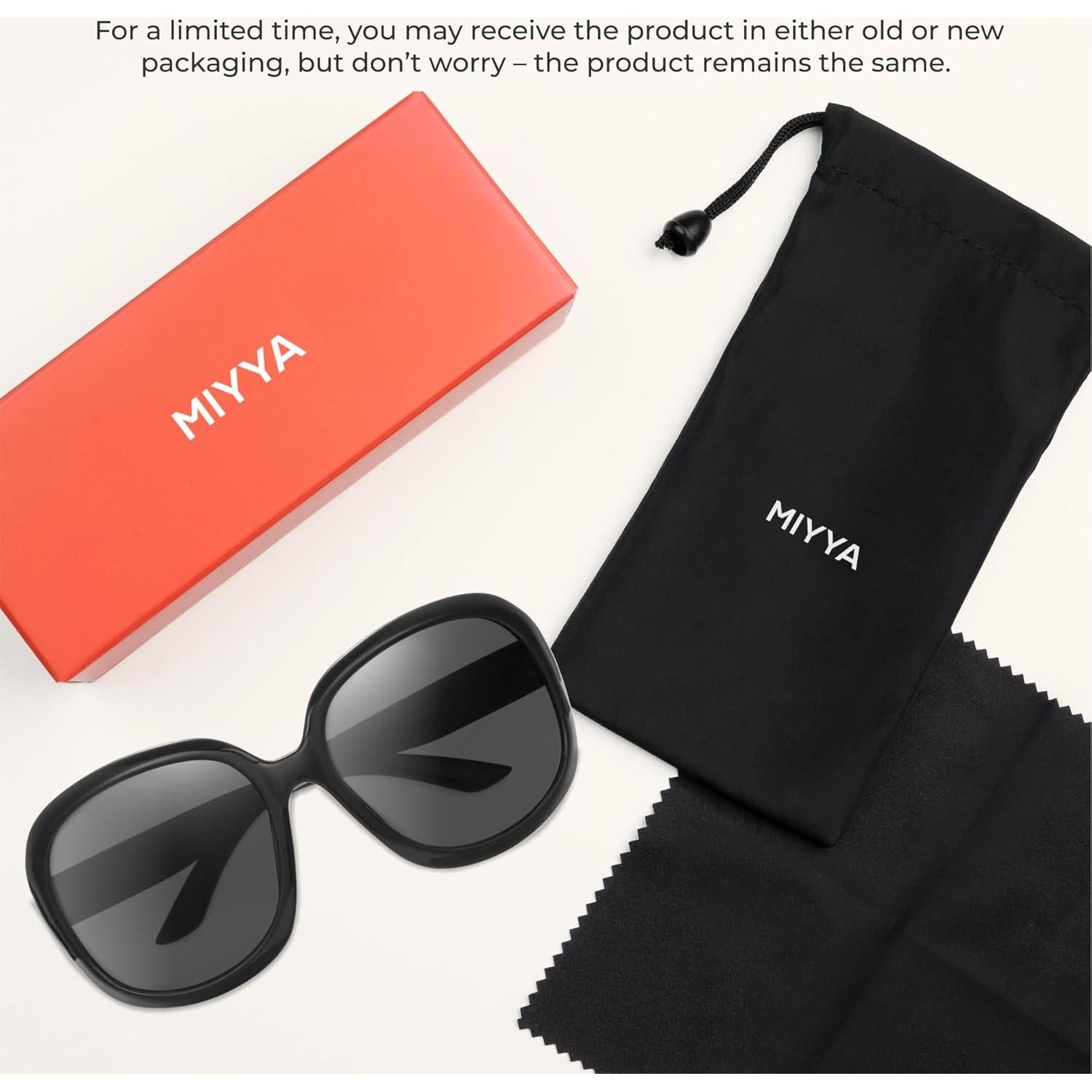 Gafas de Sol Polarizadas Miyya Bug Eye Oversized UV400