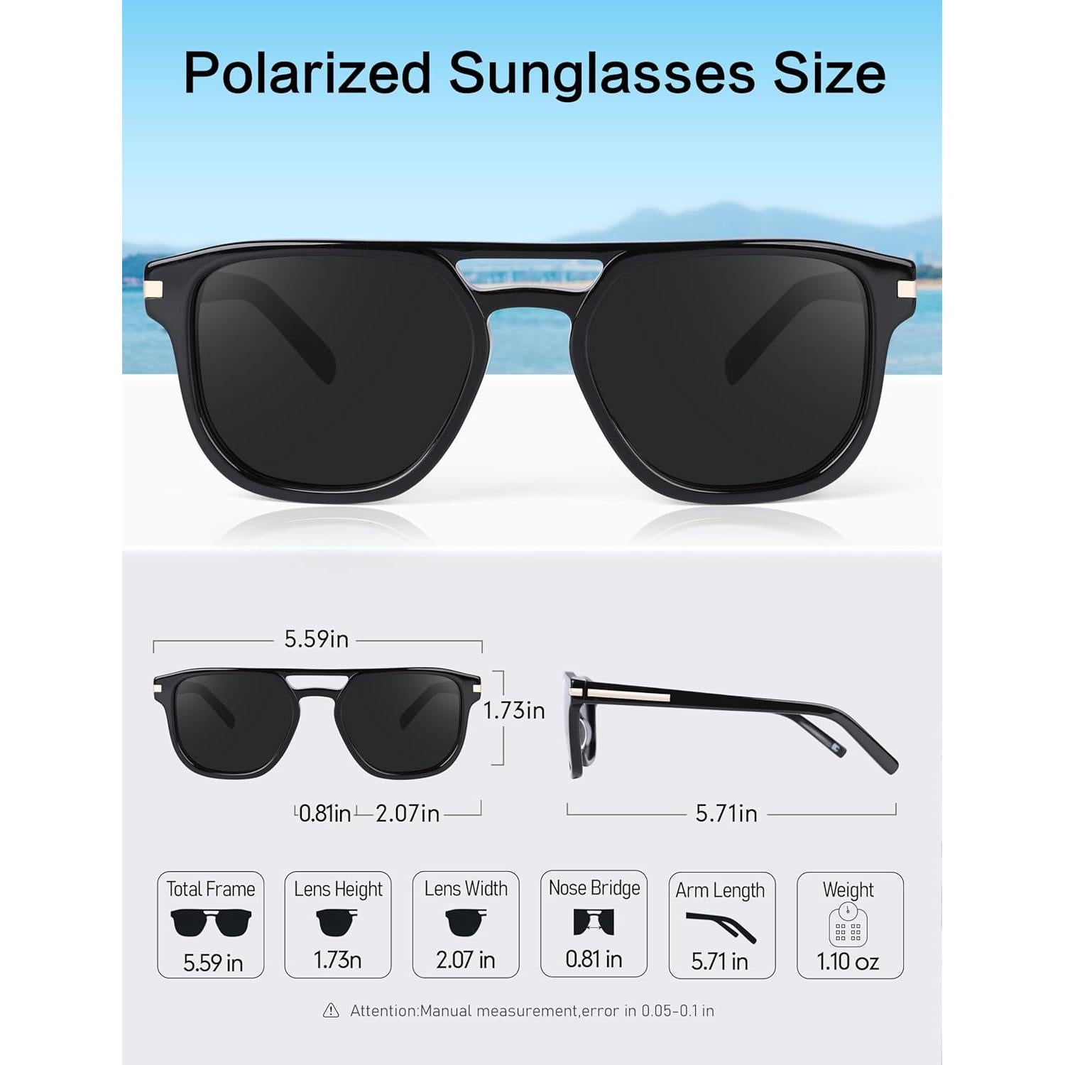 Gafas de sol BIRCEN polarizadas UV400 para hombres
