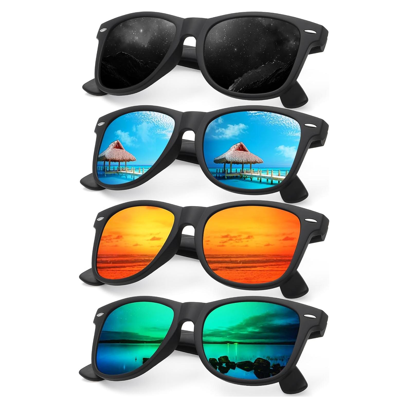Gafas de sol polarizadas Occhsouo UV400 unisex retro