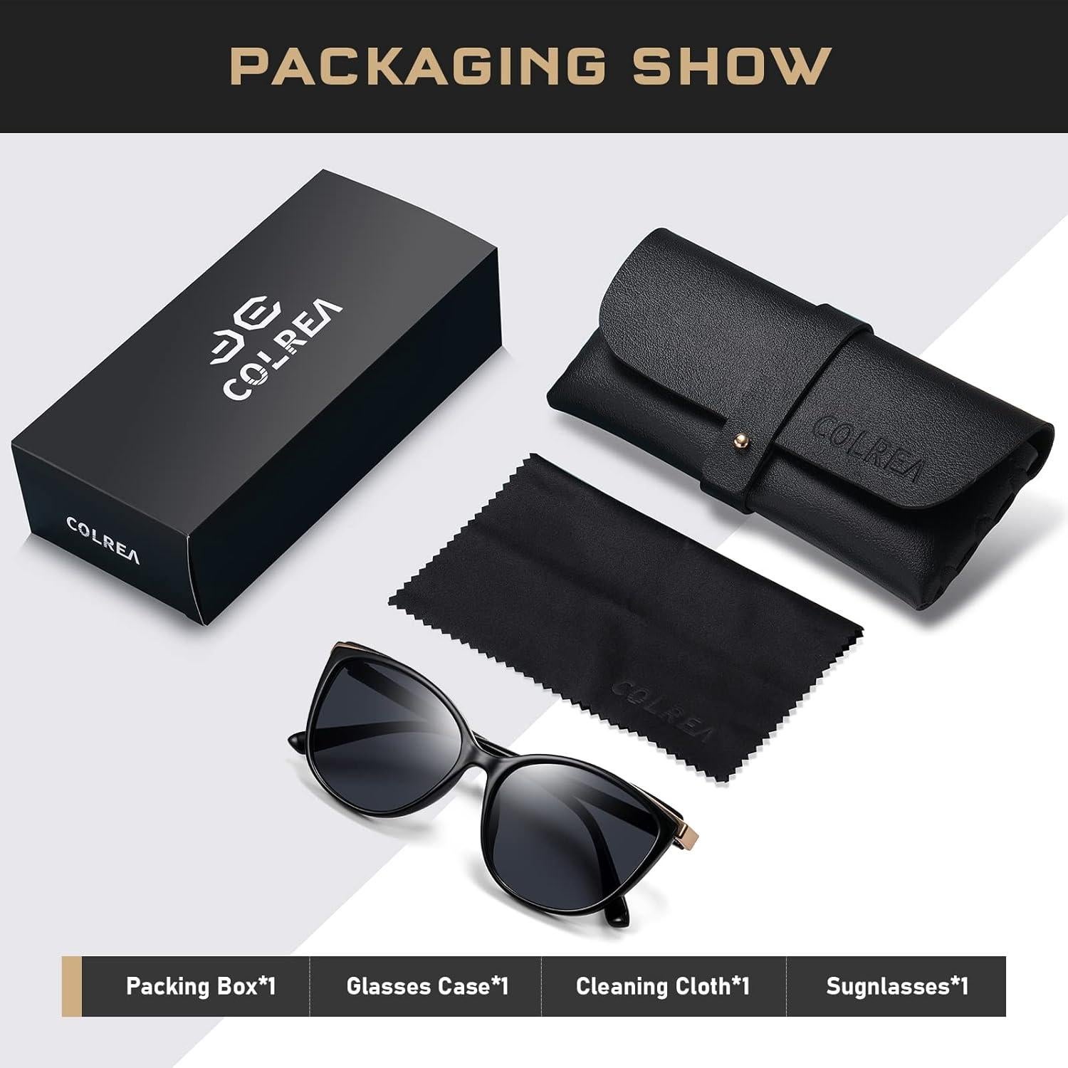 Gafas de sol estilo gato UV400 para mujeres CL22017