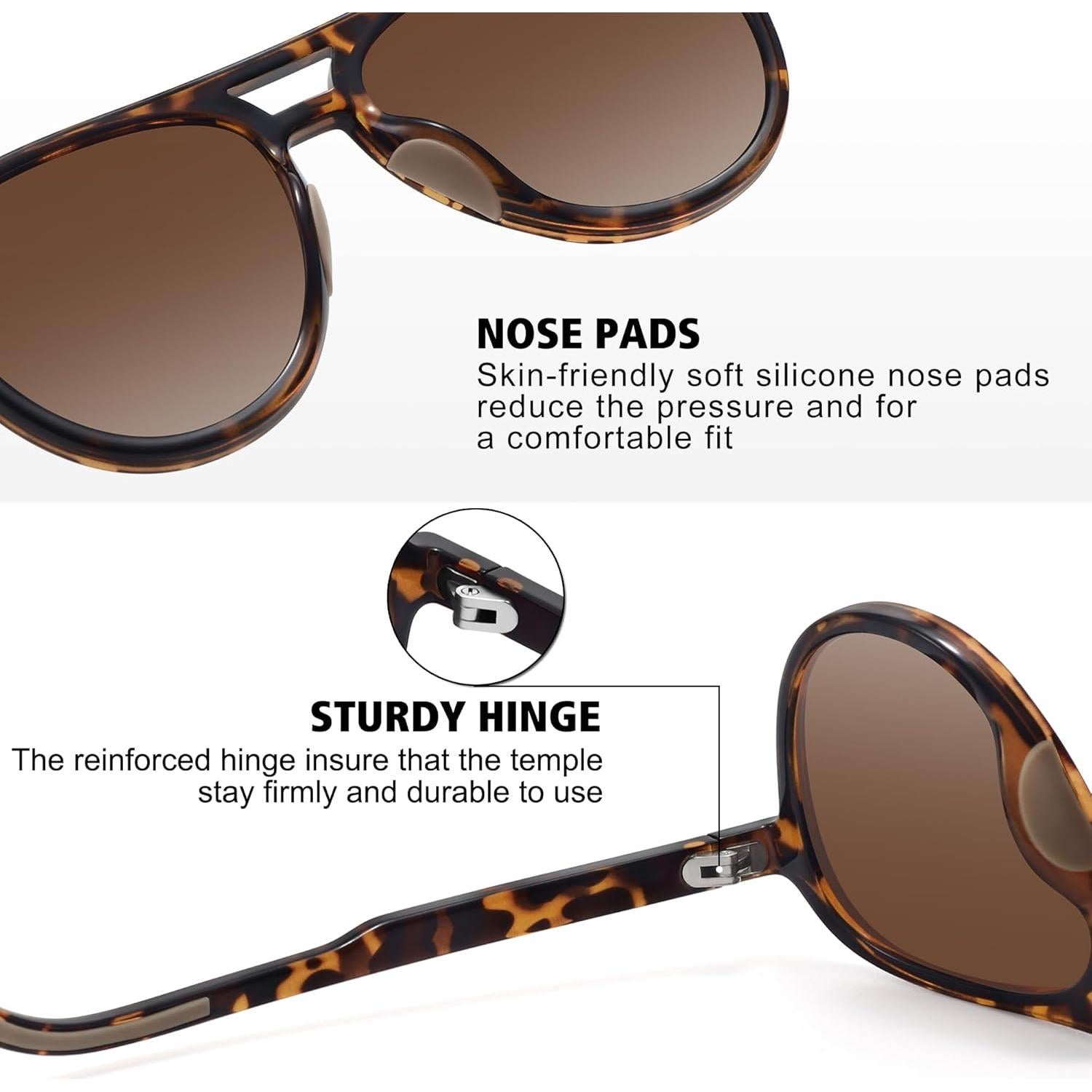 Gafas de sol aviador STORYCOAST polarizadas 3pack unisex