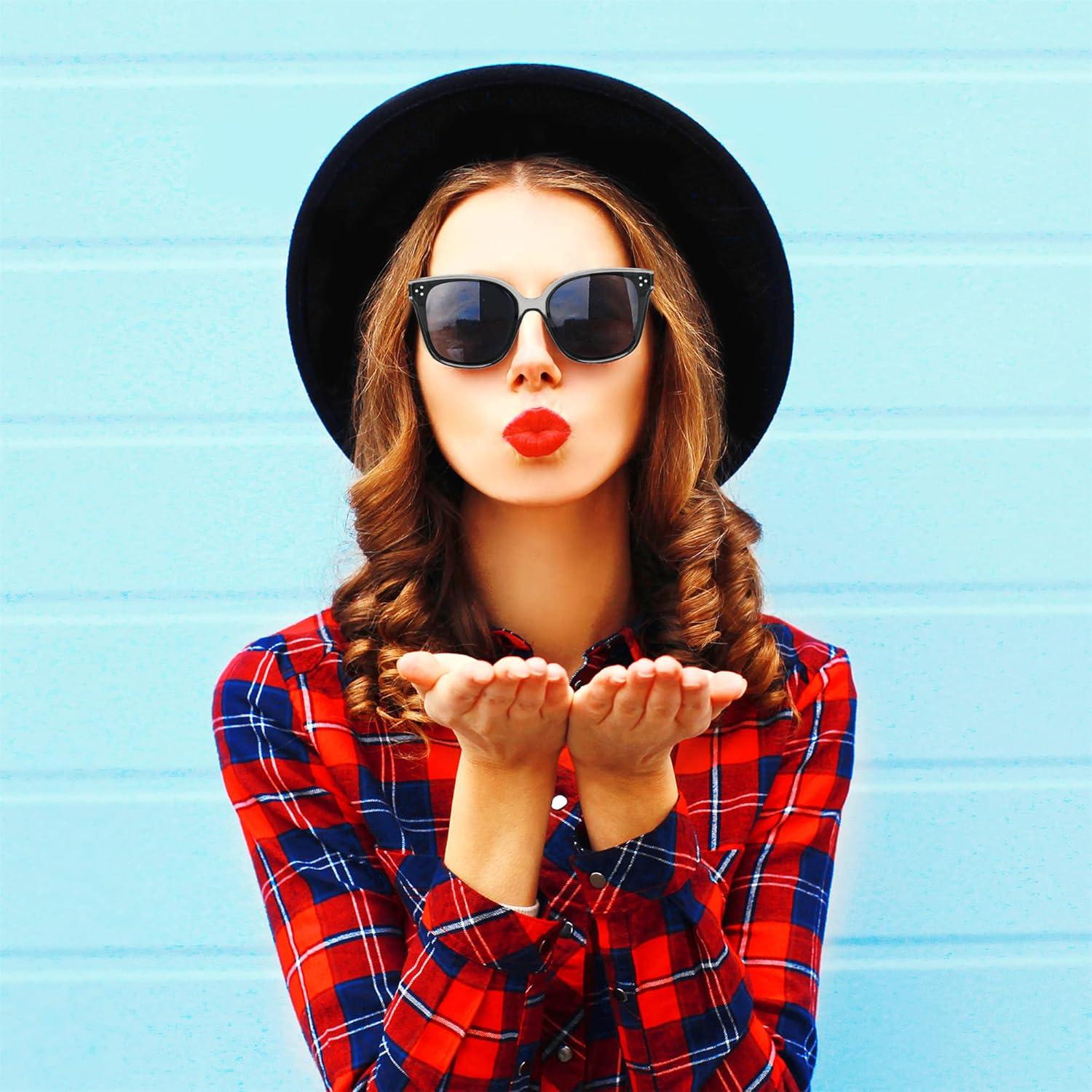 Gafas de Sol FEISEDY Cuadradas Polarizadas Retro 63mm