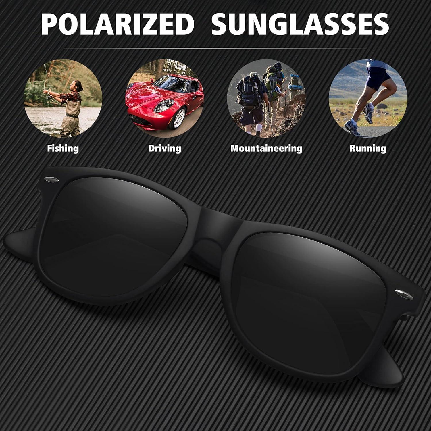 Gafas de sol polarizadas MEETSUN clásicas UV400 para conducir
