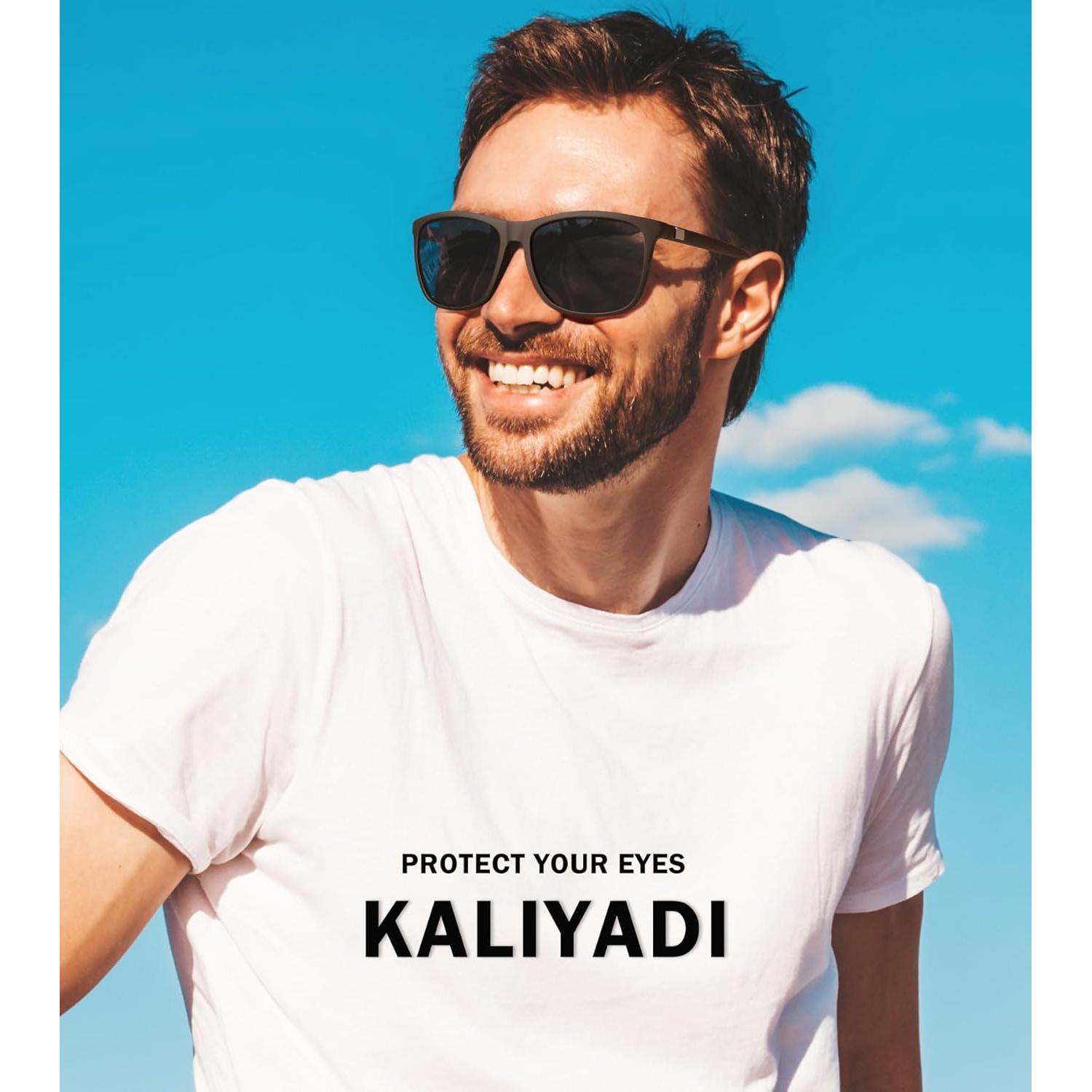 Gafas de sol KALIYADI para hombres polarizadas UV