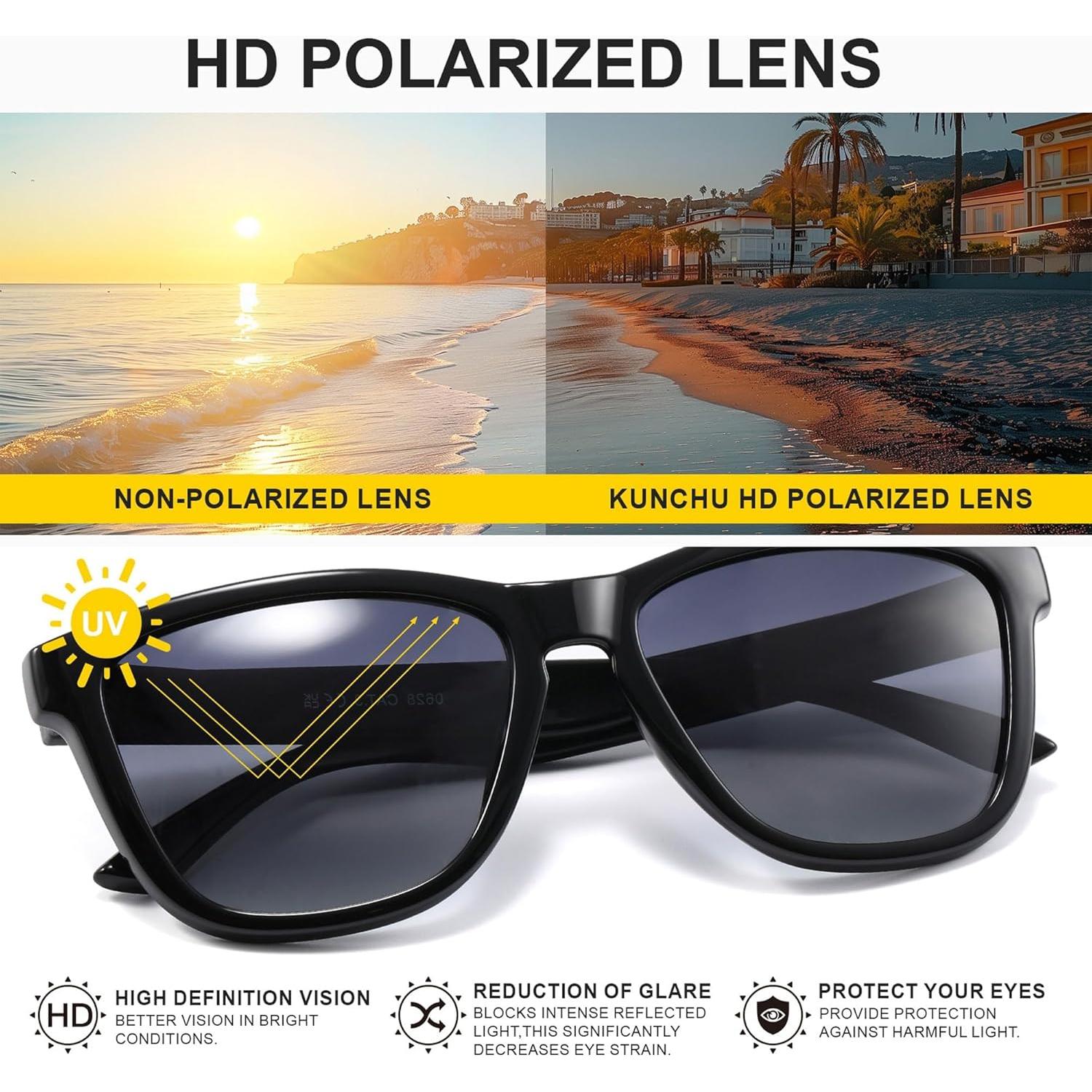 Gafas de Sol Polarizadas Kunchu para Adultos UV400