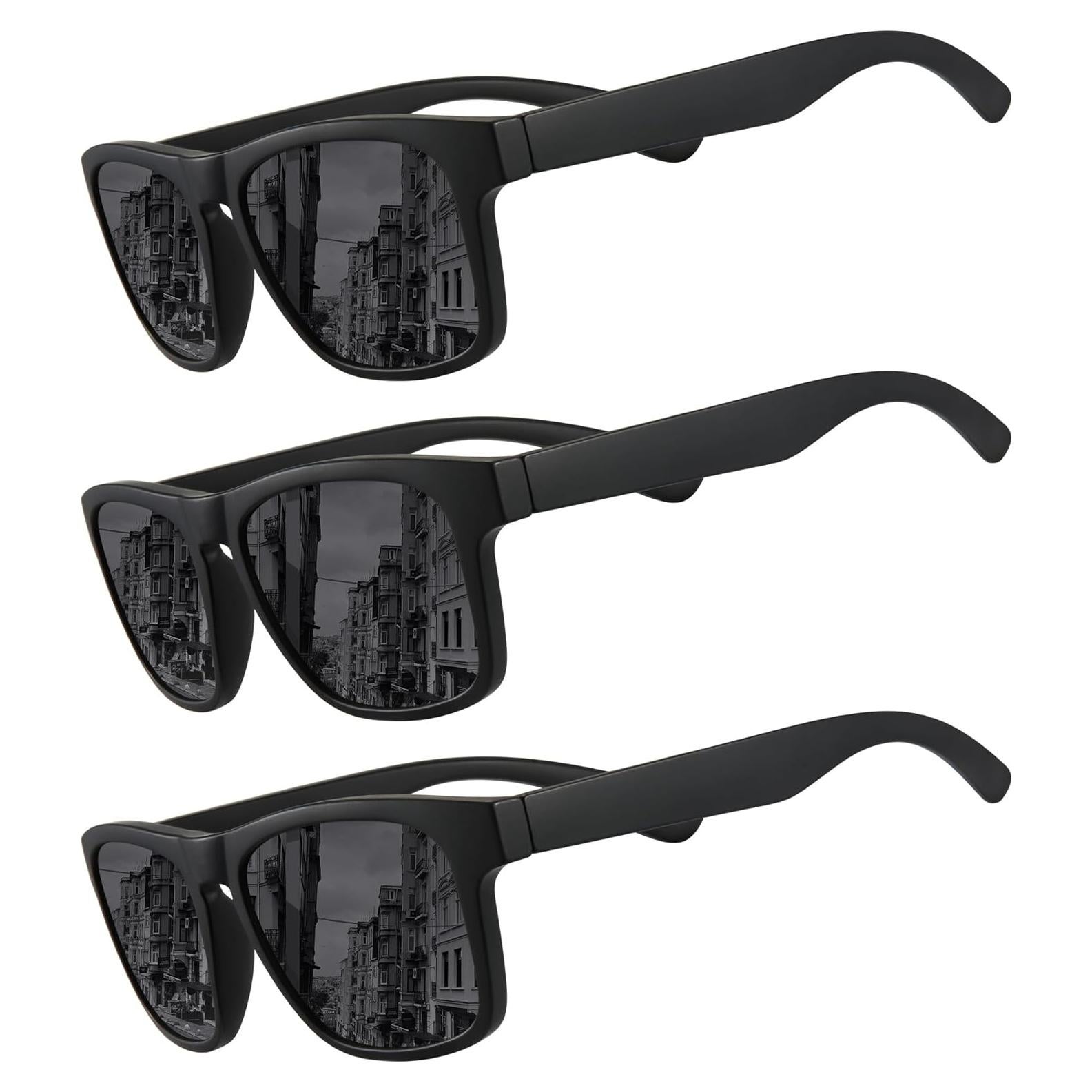 Gafas de sol polarizadas MEETSUN UV400 paquete de 3