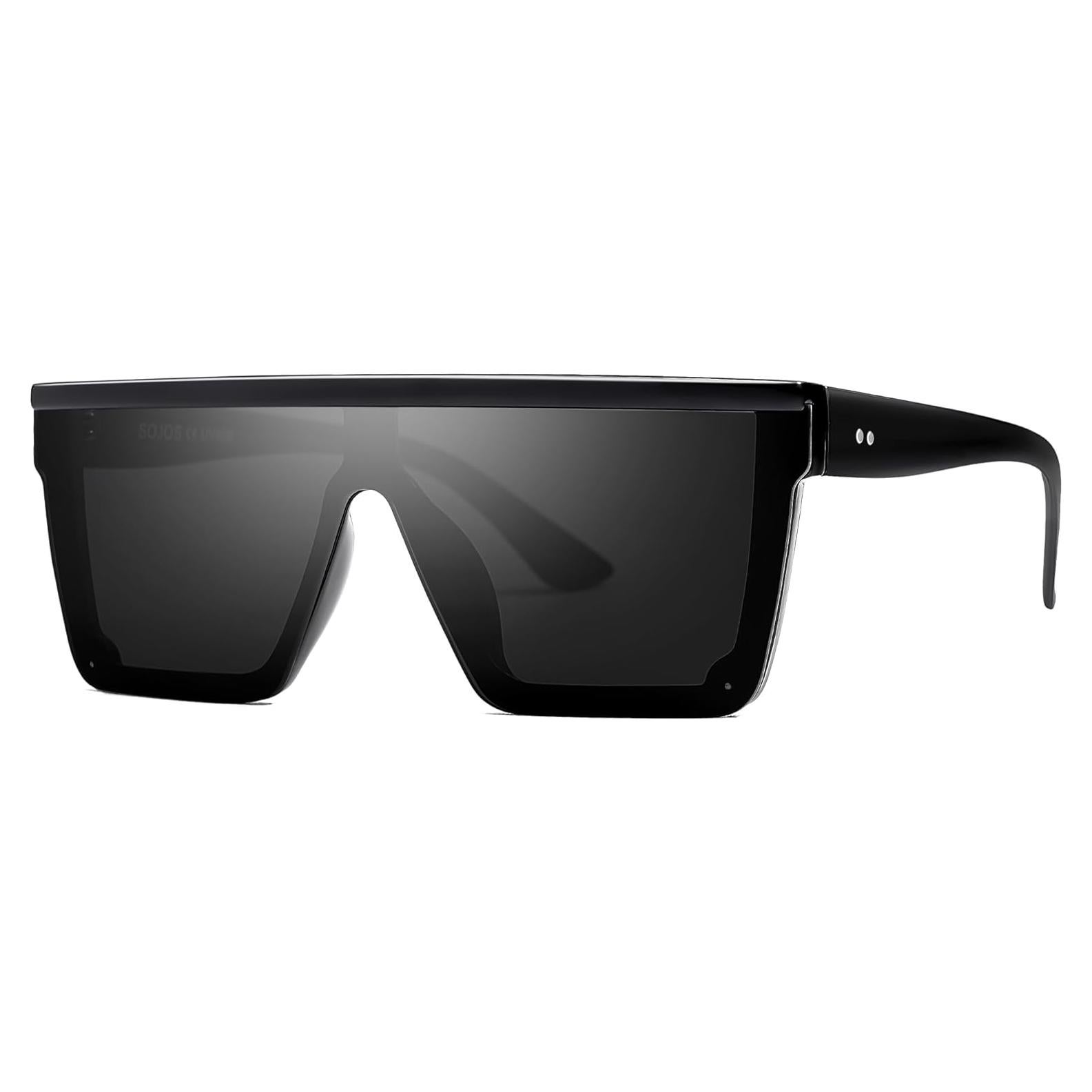 Gafas de sol SOJOS SJ2117 cuadradas con lente espejo