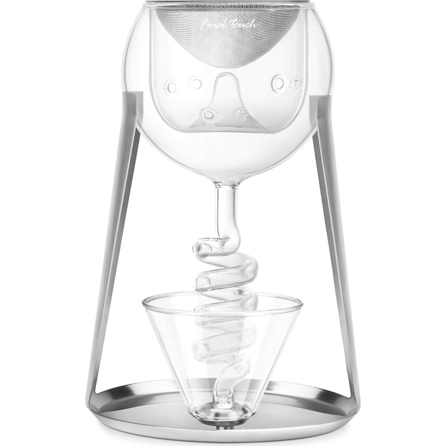 Decantador de vidrio Final Touch WDA918 con oxigenador 3 fases