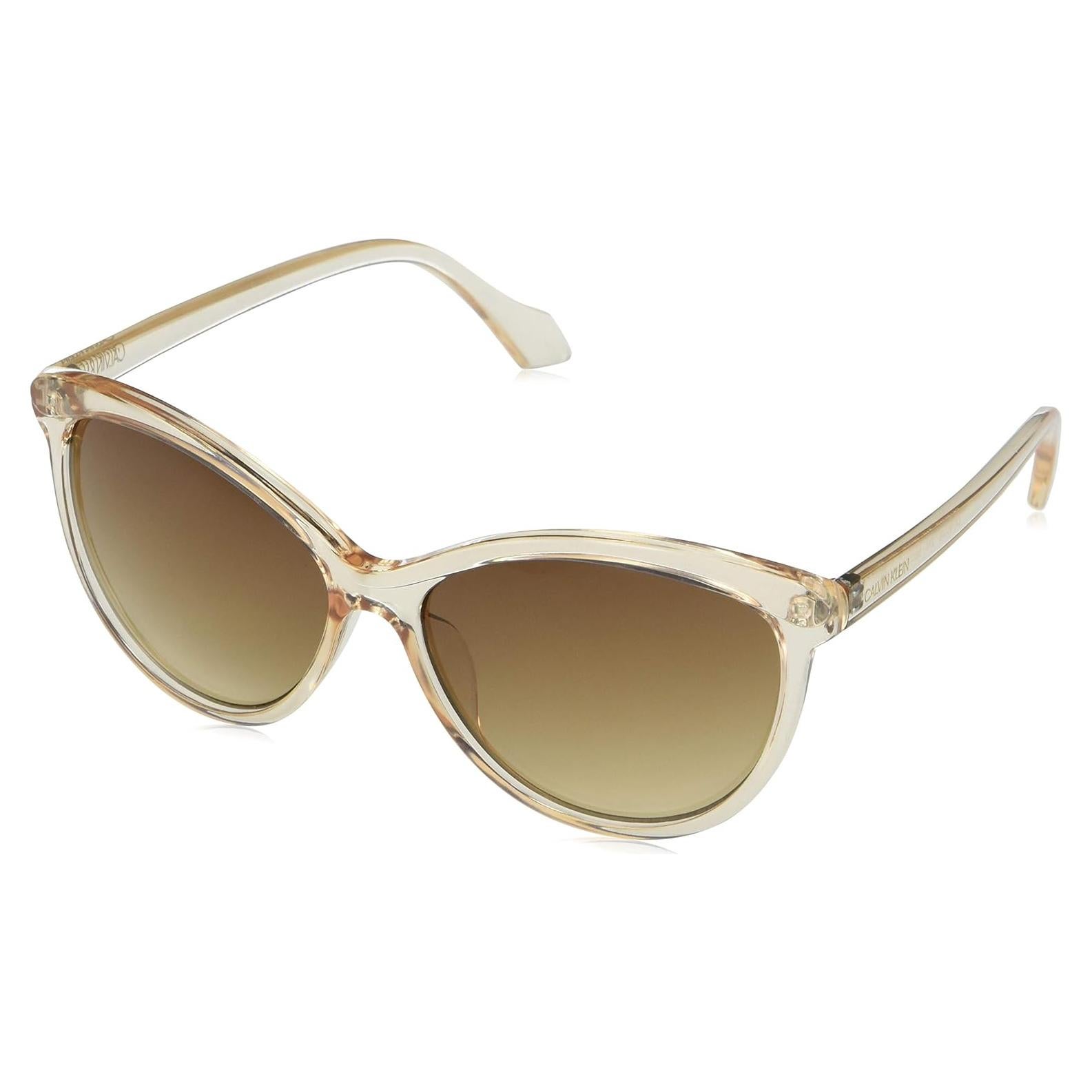 Gafas de sol Cat Eye Calvin Klein CK19534S 58mm Beige/Marrón