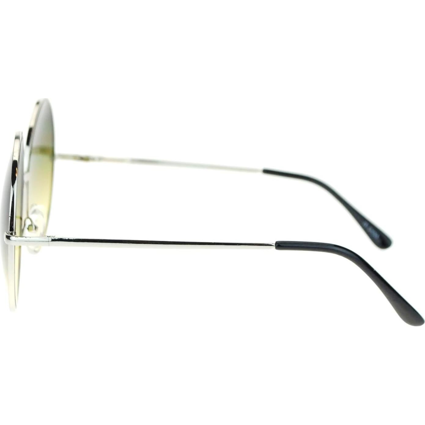 Gafas de Sol Redondas SA106 Verde UV400 Retro Oversize