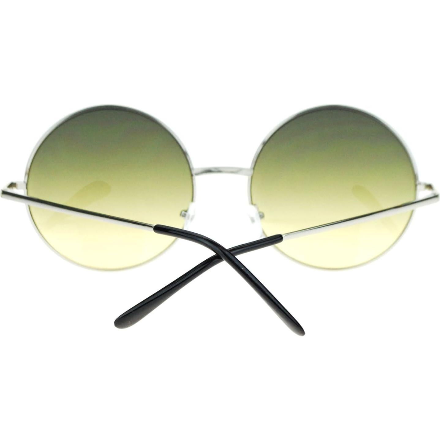 Gafas de Sol Redondas SA106 Verde UV400 Retro Oversize