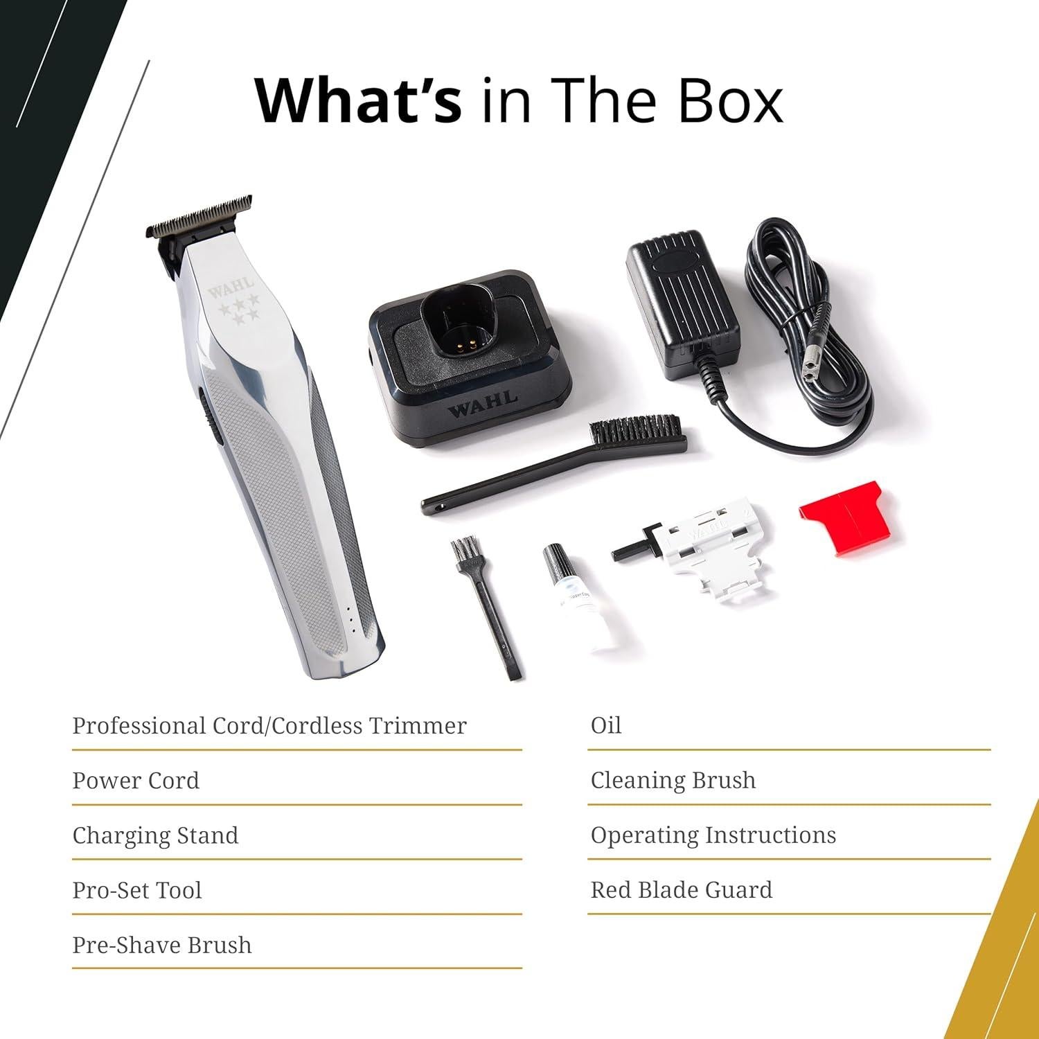 Recortadora Inalámbrica Wahl Professional 135 Min Autonomía