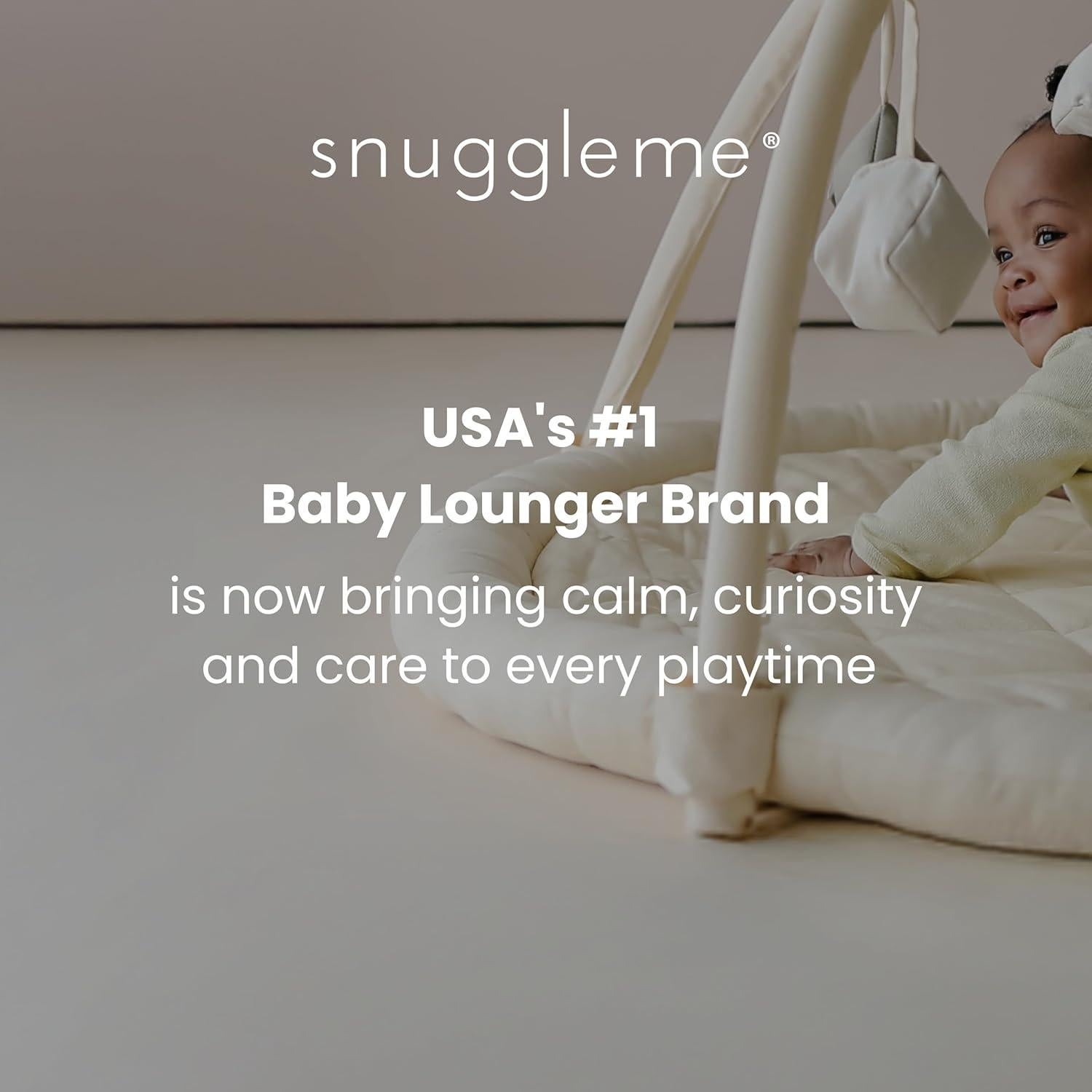 Gimnasio de Juego Snuggle Me para Bebés 100% Algodón Orgánico