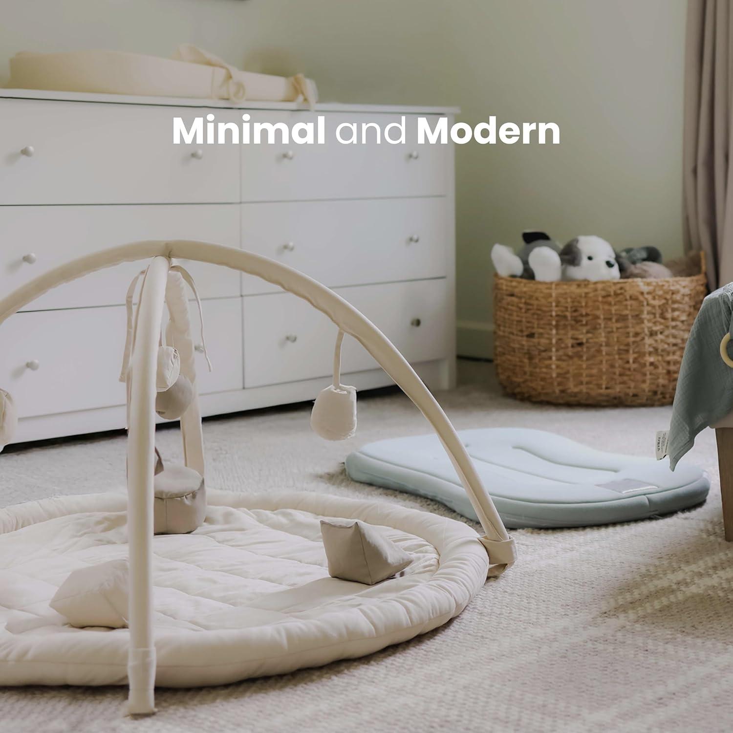 Gimnasio de Juego Snuggle Me para Bebés 100% Algodón Orgánico