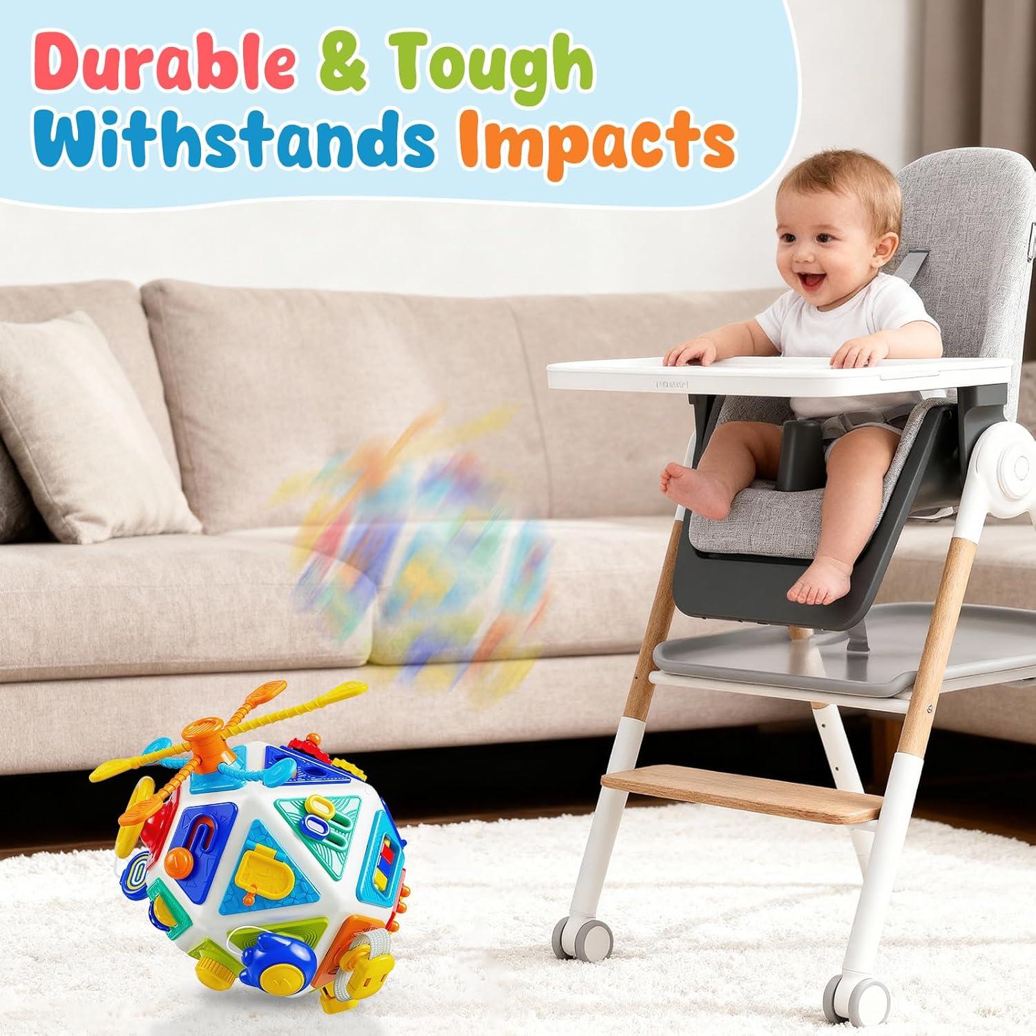 Cubo de Actividad 22-en-1 Montessori Gigilli para Bebés