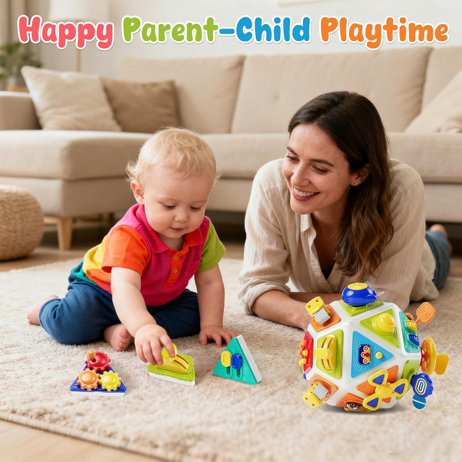 Cubo de Actividad 22-en-1 Montessori Gigilli para Bebés