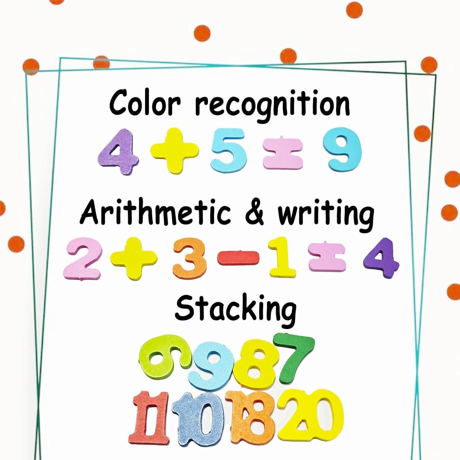 Rompecabezas de Números de Madera Hganxiu 27.94 cm Educativo