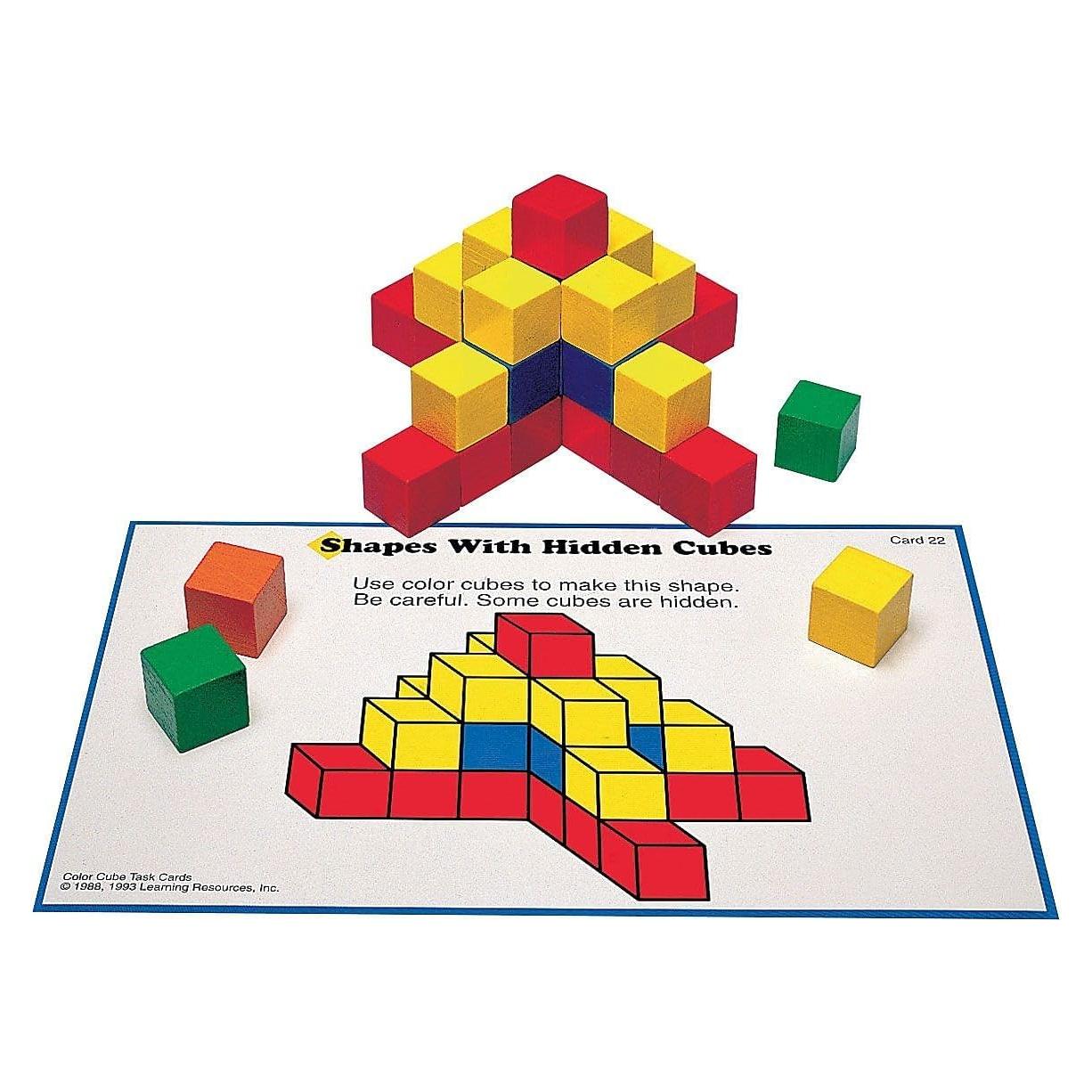 Cubos de Color Learning Resources 100 Piezas Habilidades Motoras