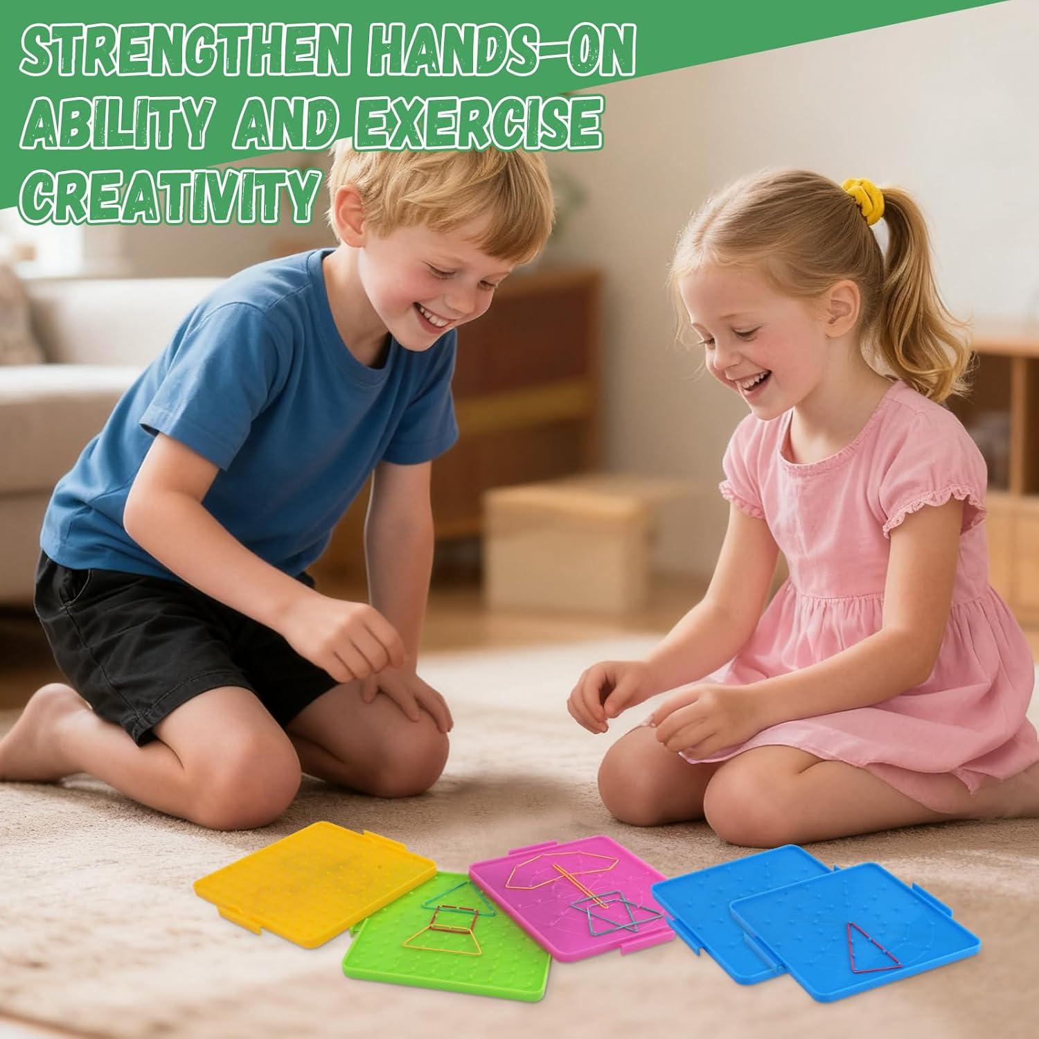 Paquete de 8 bloques de matemáticas Oopsu con 80 bandas de látex