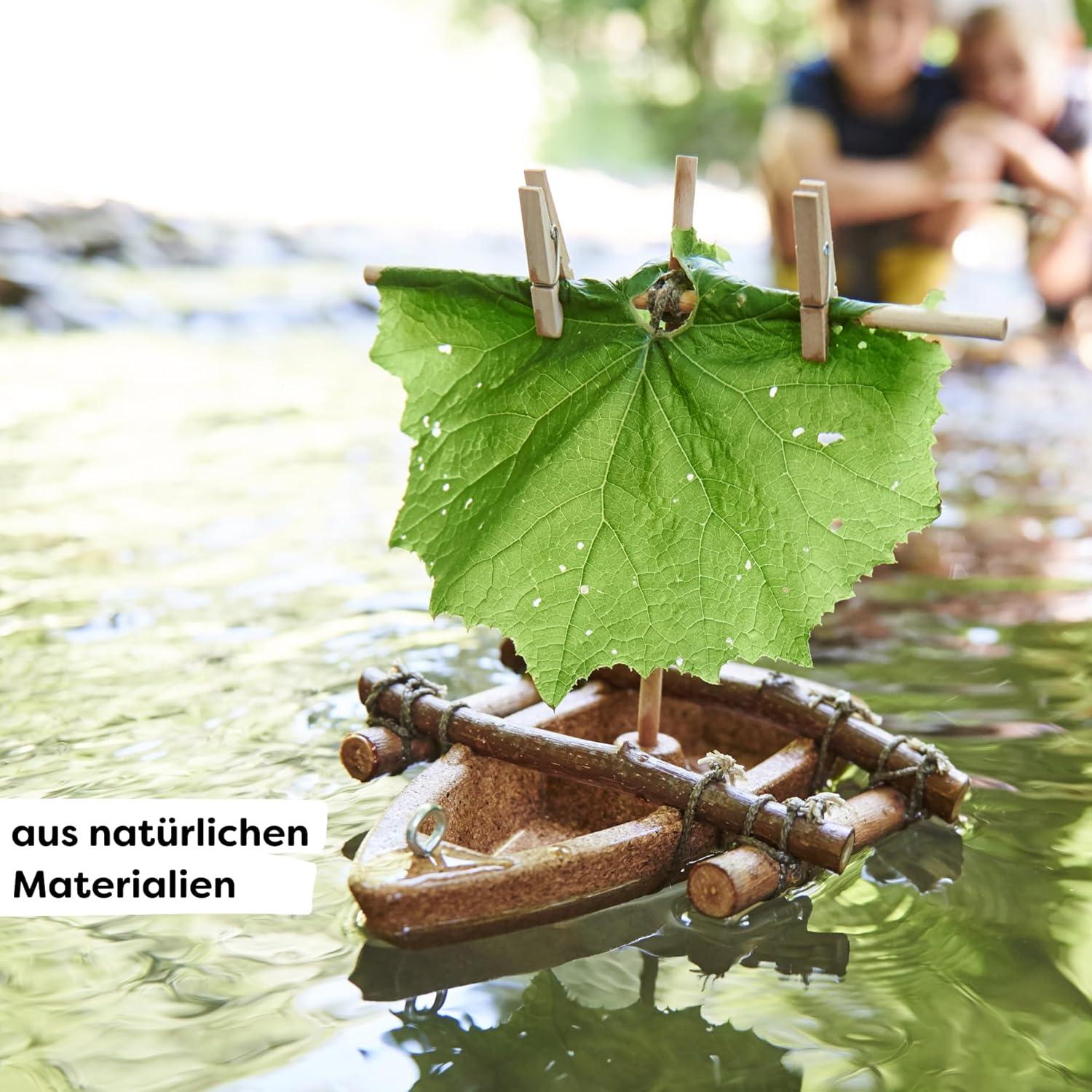 Kit de Barco de Corcho HABA para Niños + Manualidades STEM