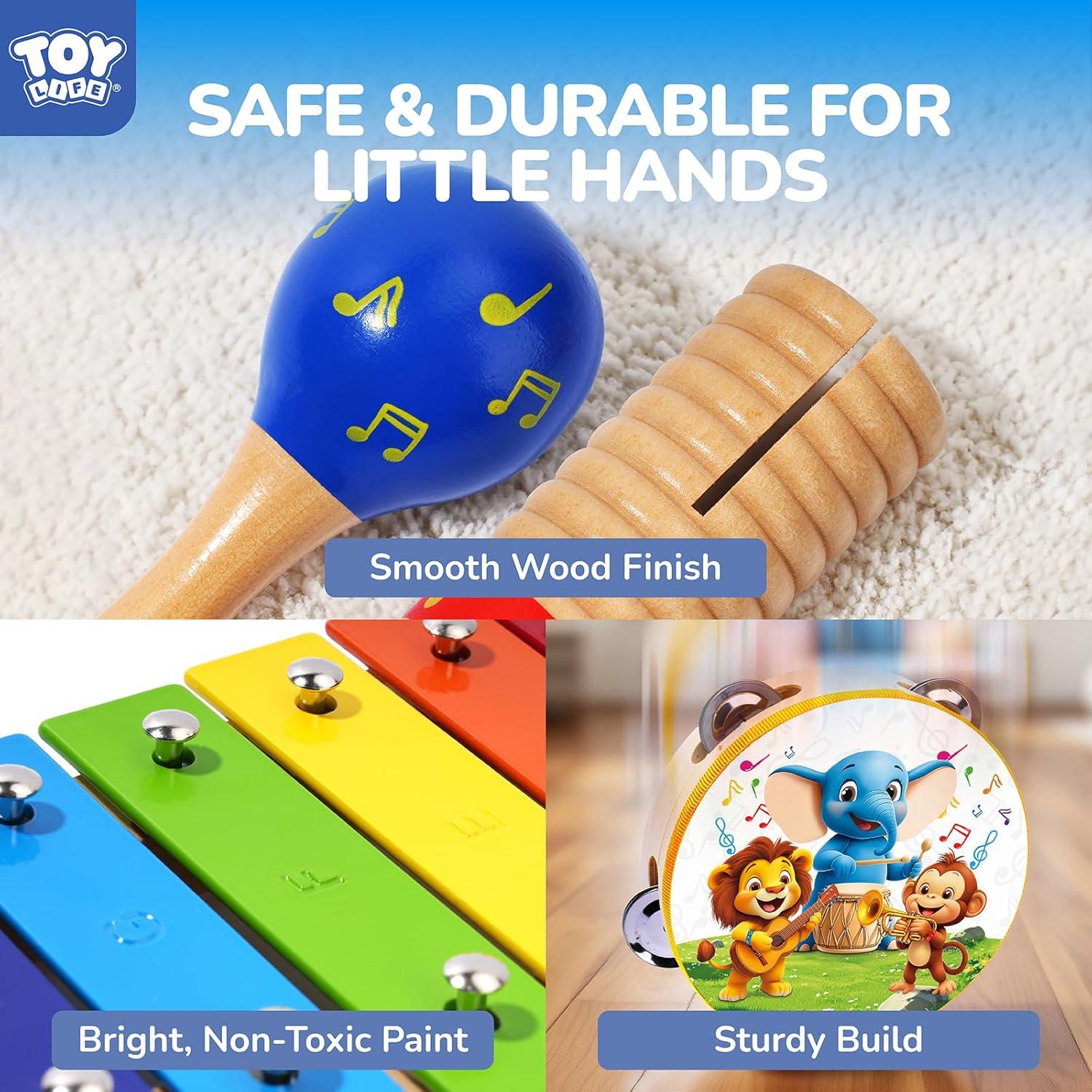 Set de Instrumentos Musicales Montessori TOY Life para Niños