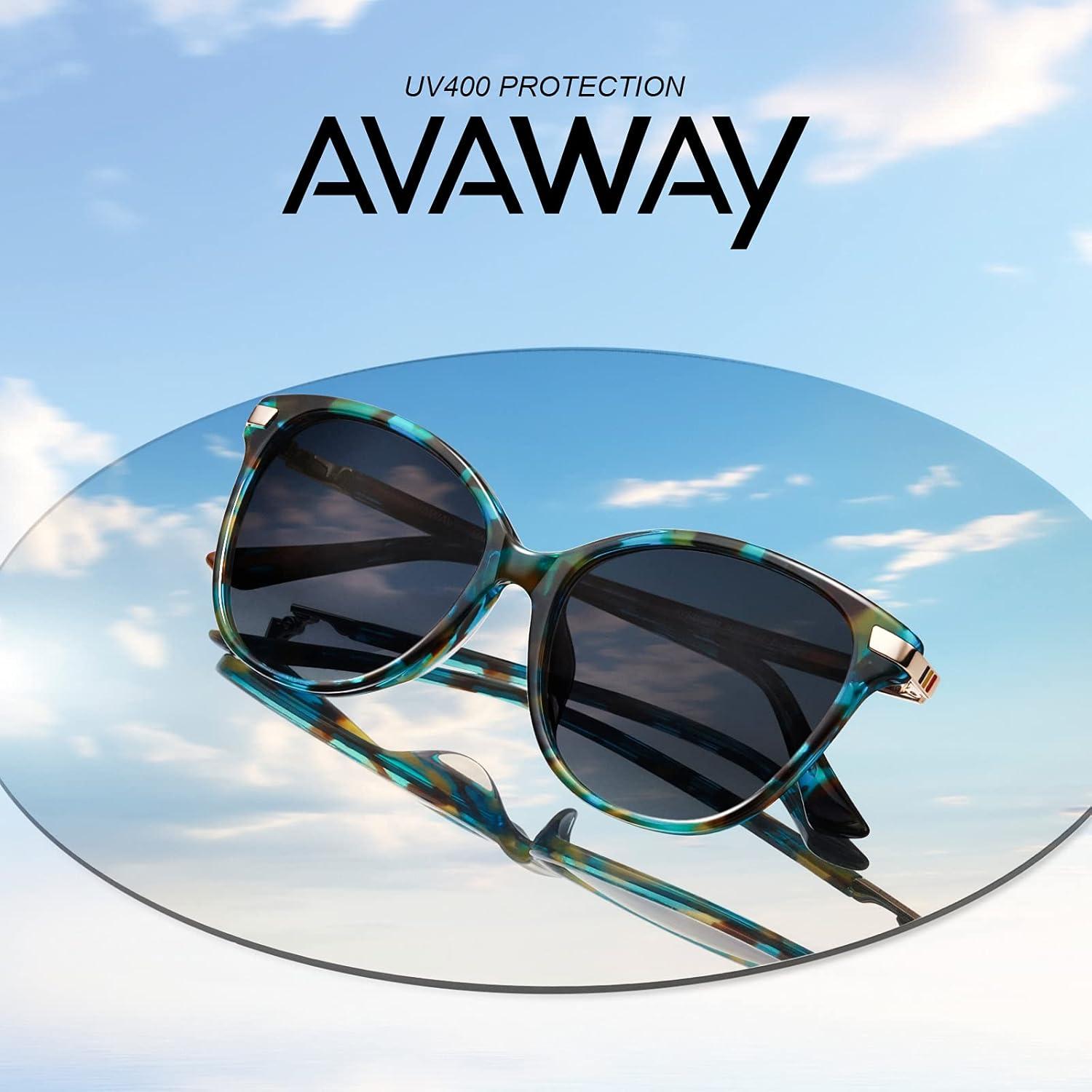 Gafas de sol ojo de gato AVAWAY para mujeres - UV 400
