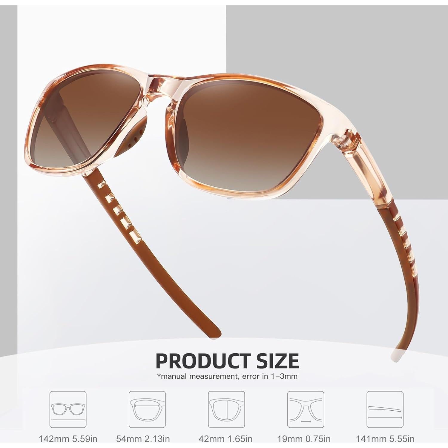Gafas de sol deportivas MEETSUN UV400 para hombres y mujeres