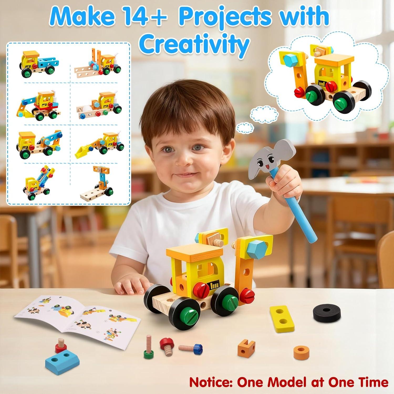 Juego de Herramientas Montessori Goodfuns - 59 Piezas Educativas