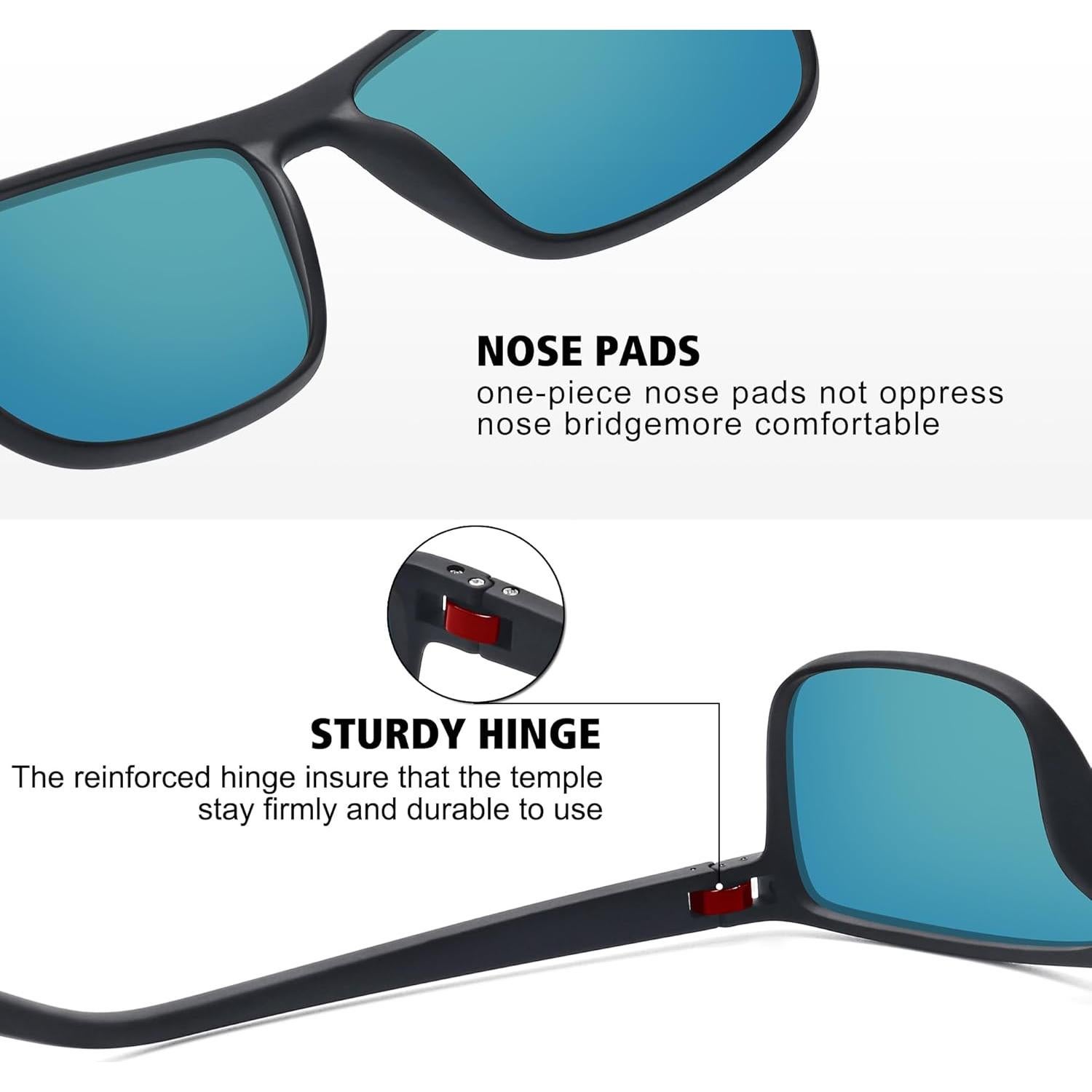 Gafas de sol polarizadas STORYCOAST unisex 3 pack UV400